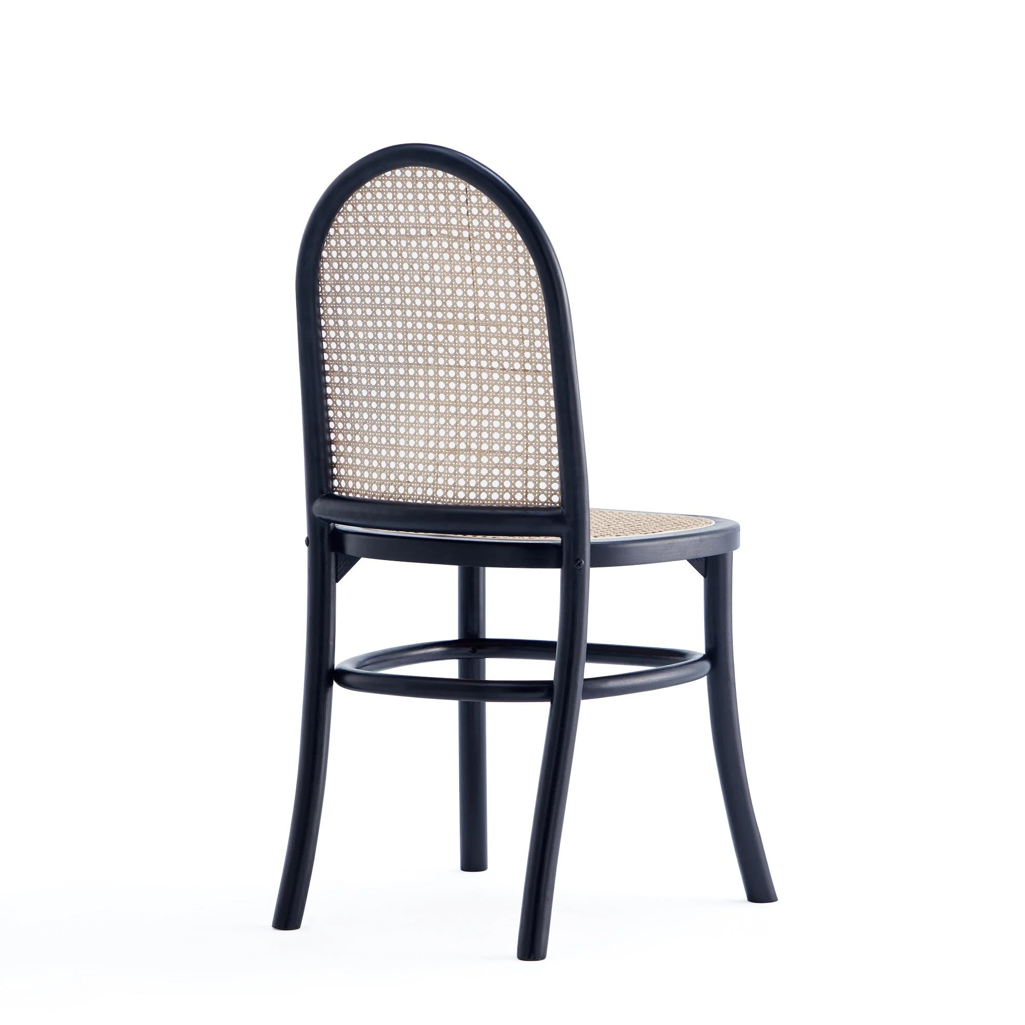 Paragon Dining Chair 2.0 in Black and Cane (set of 2) - Image 8