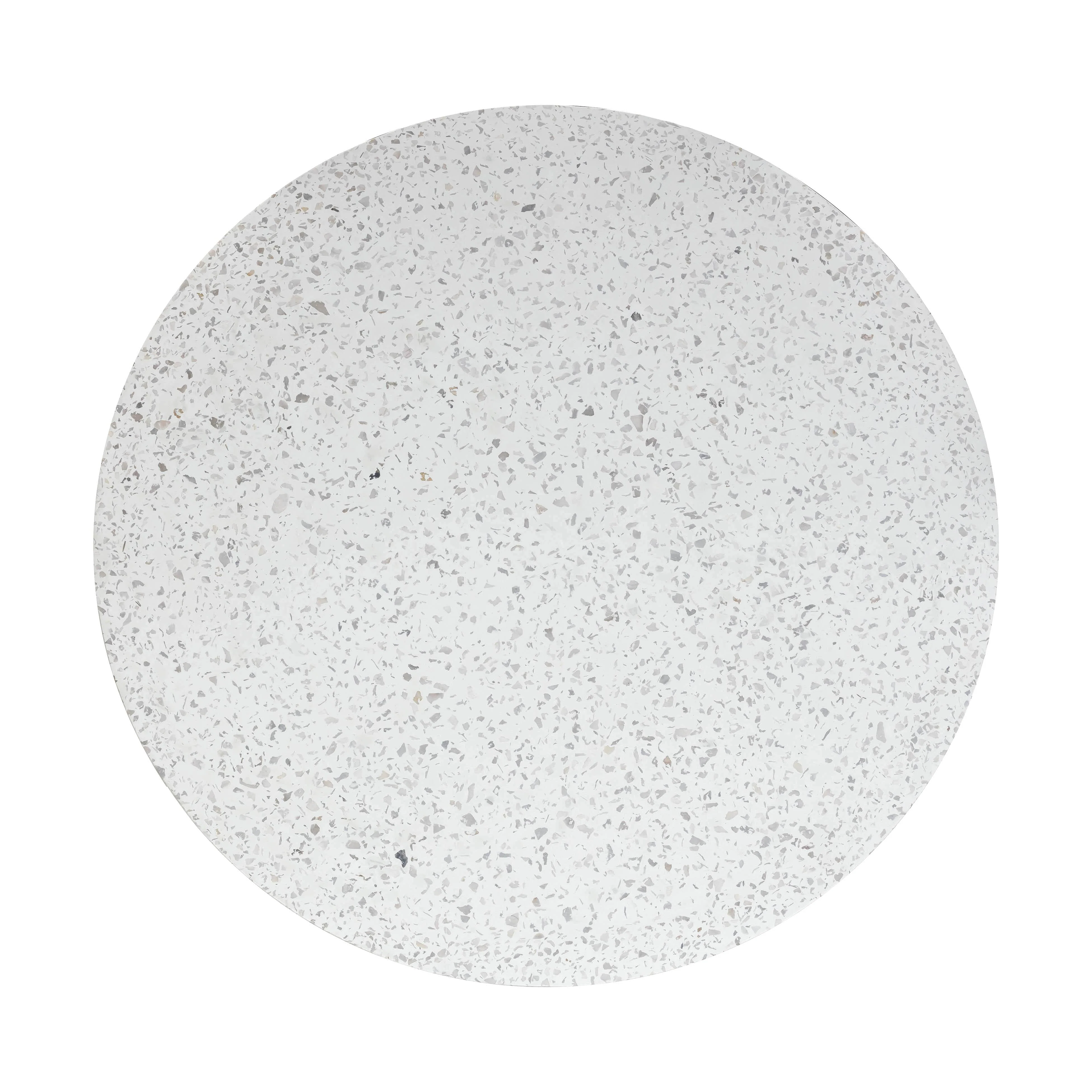 Parcino Terrazzo Concrete Indoor / Outdoor 47" Round Dining Table - Image 4