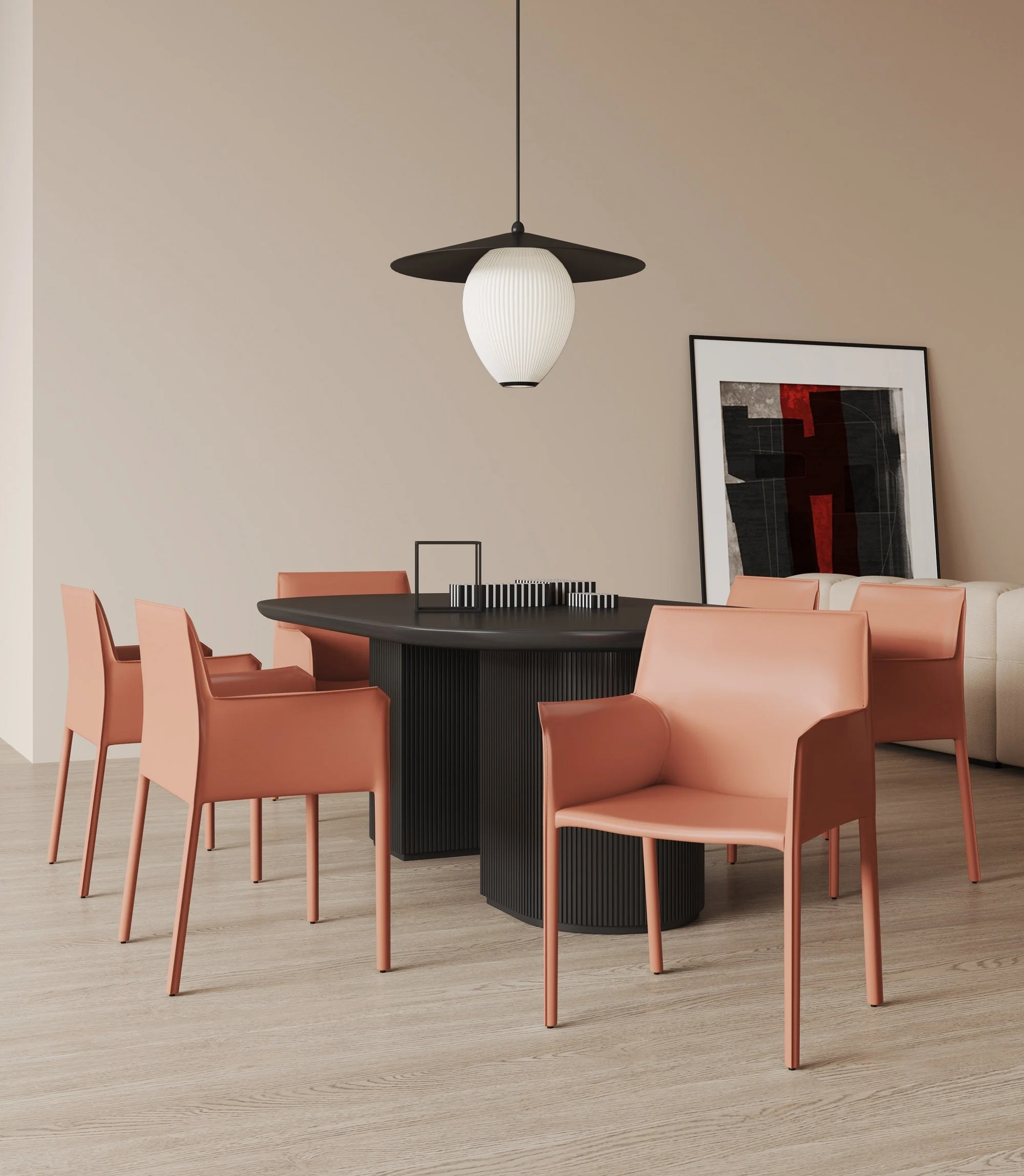 Paris Armchair in Clay - Image 2