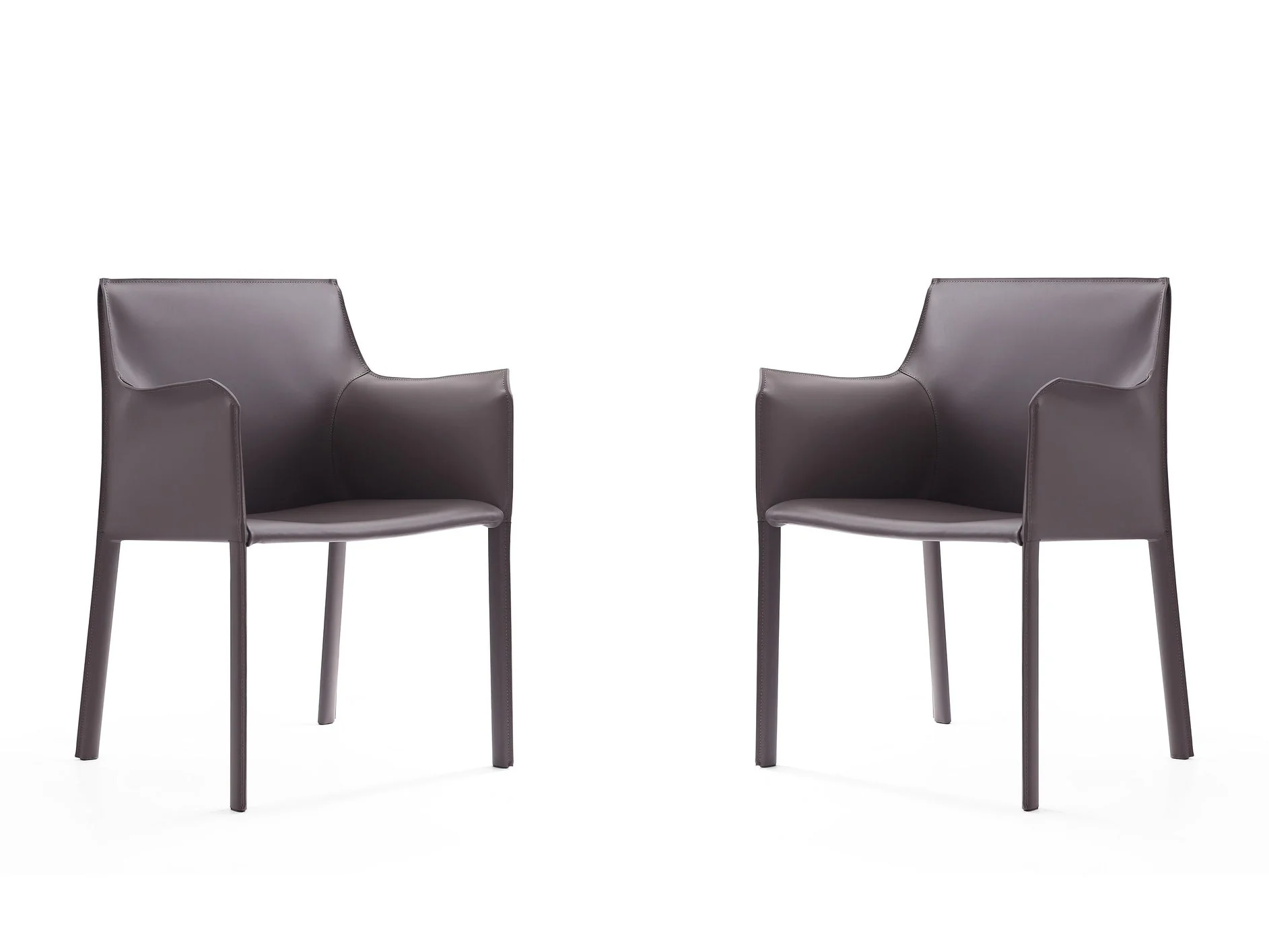 Paris Armchair in Grey (set of 2)