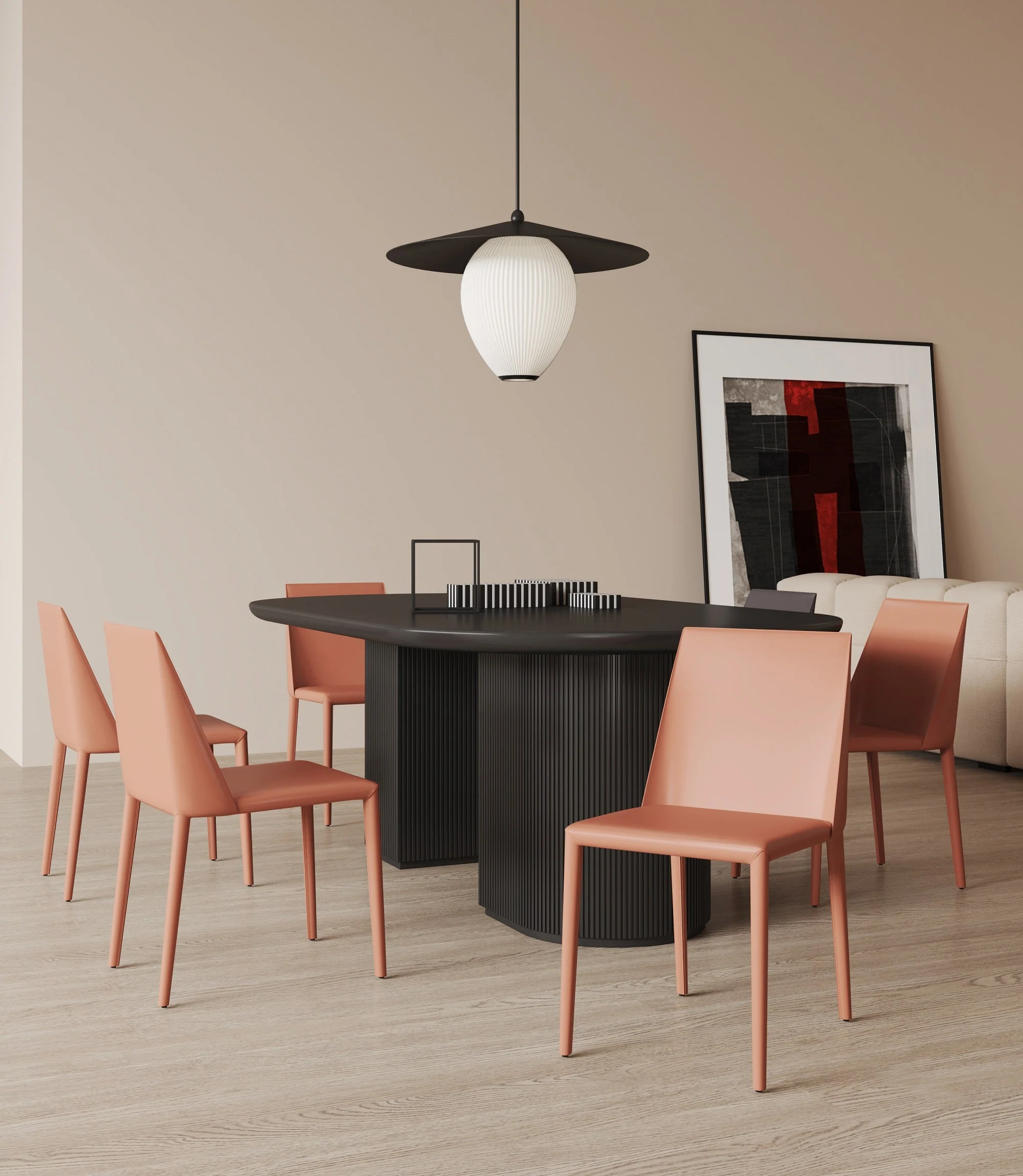 Paris Dining Chair in Clay (set of 4) - Image 2