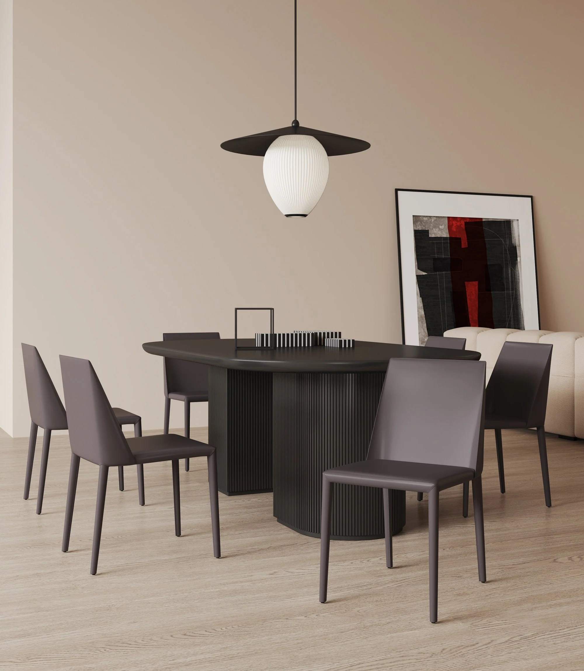 Paris Dining Chair in Grey (set of 4) - Image 2