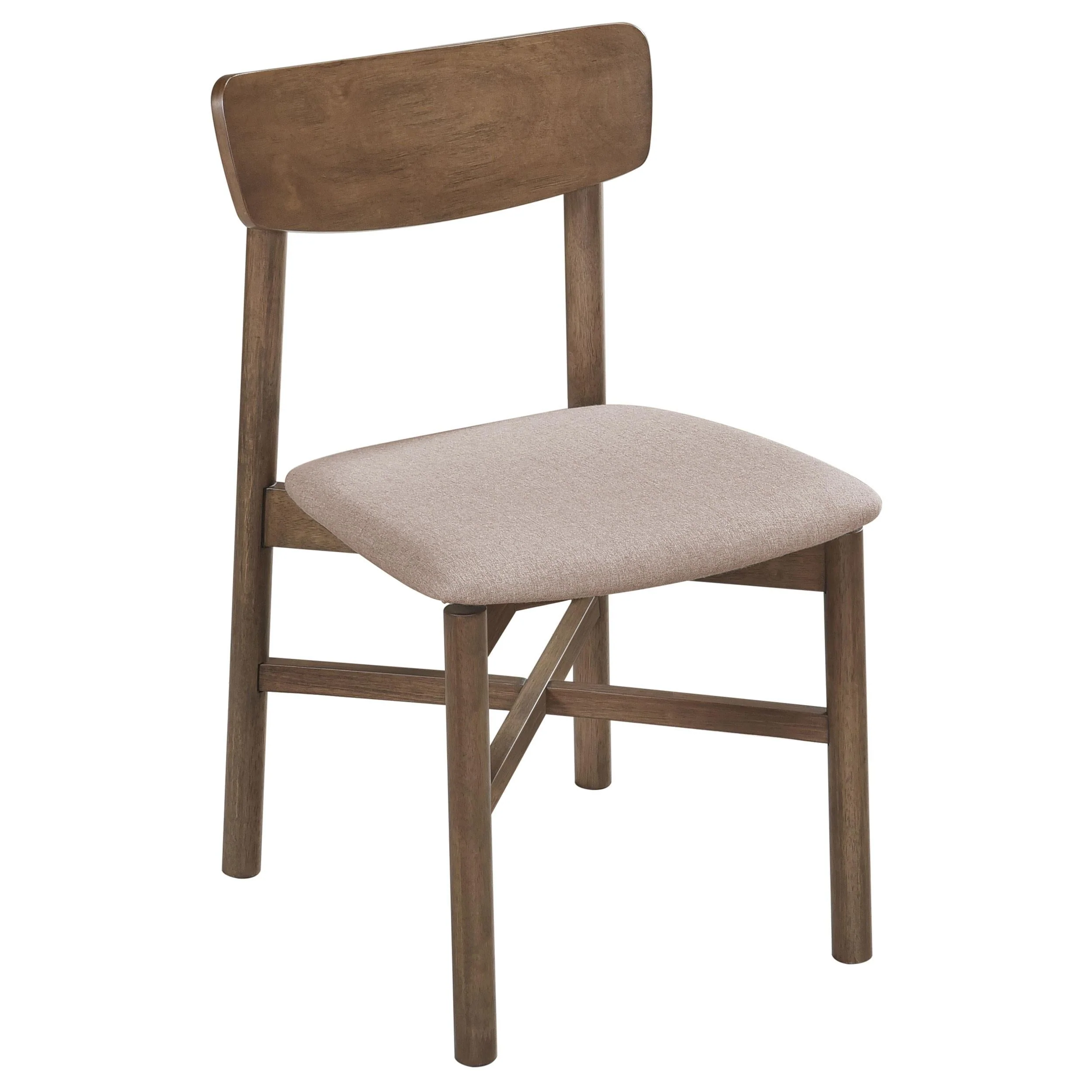 Parkridge Natural Walnut Dining Side Chair, Set of 2 - Image 3