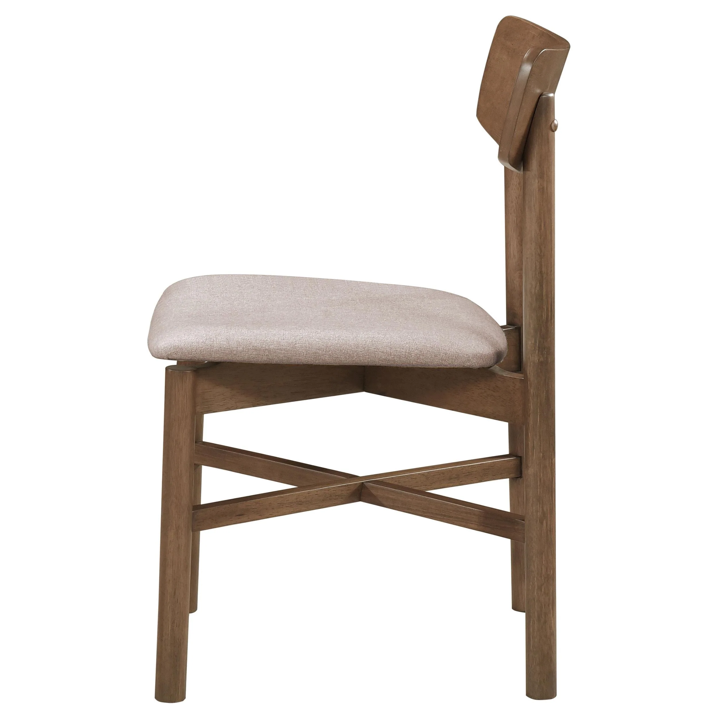 Parkridge Natural Walnut Dining Side Chair, Set of 2 - Image 6