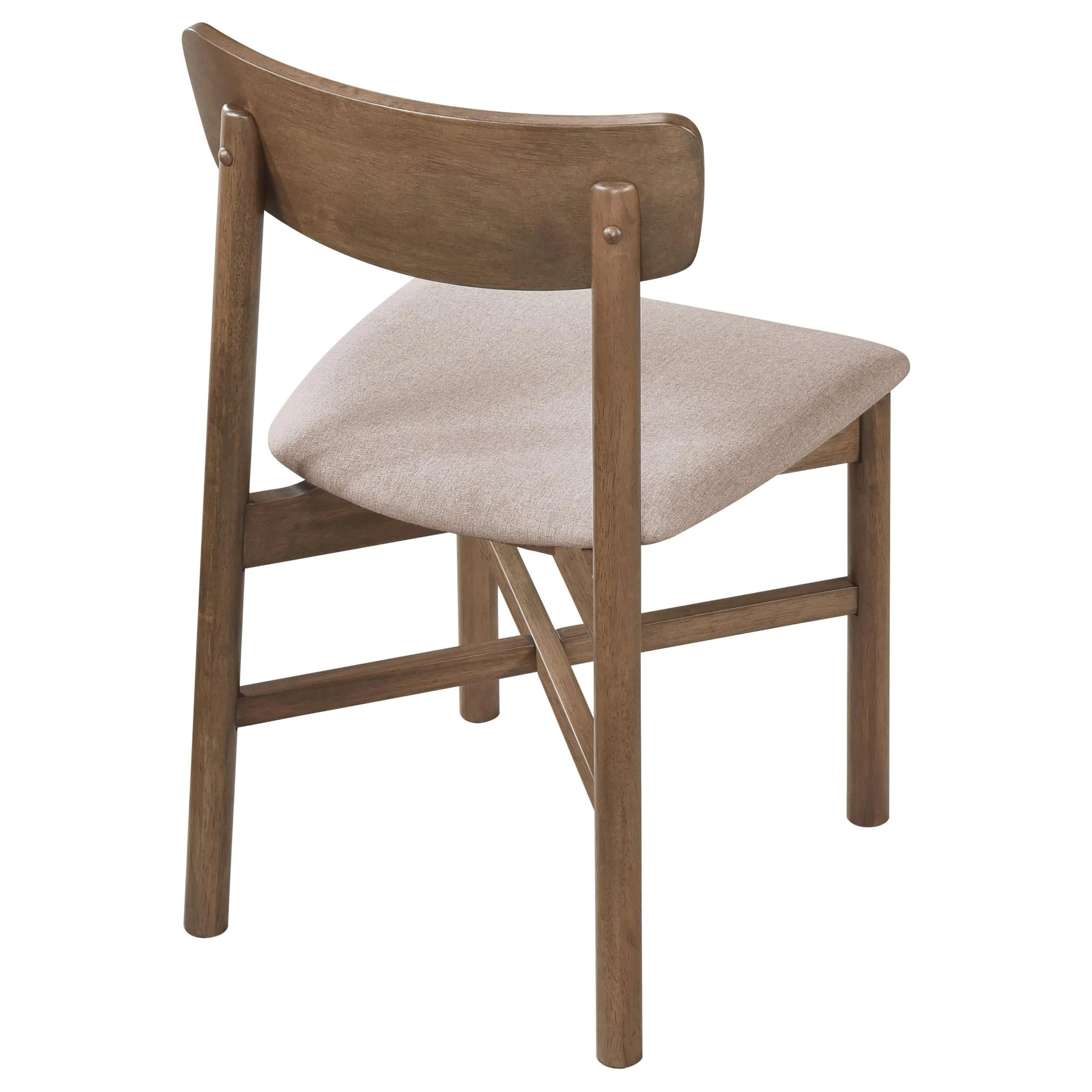 Parkridge Natural Walnut Dining Side Chair, Set of 2 - Image 8