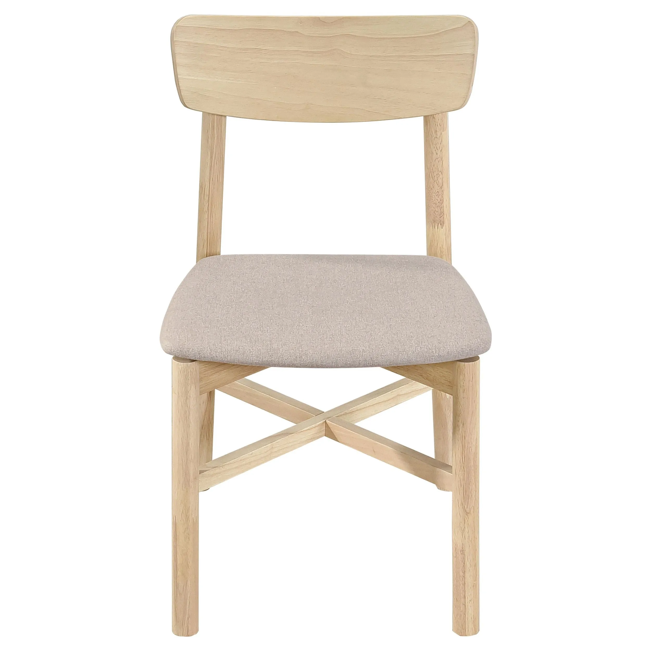Parkridge White Washed Dining Side Chair, Set of 2 - Image 4