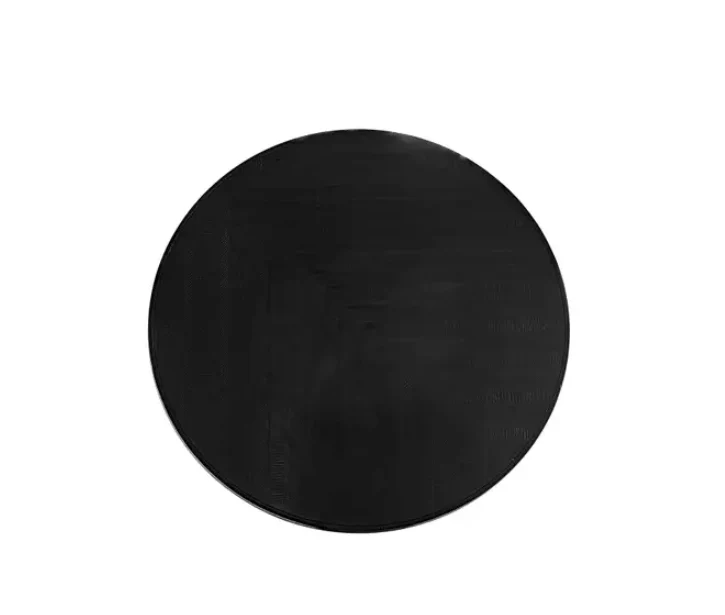 Parq 60 Inch Round Dining Table Black - Image 4