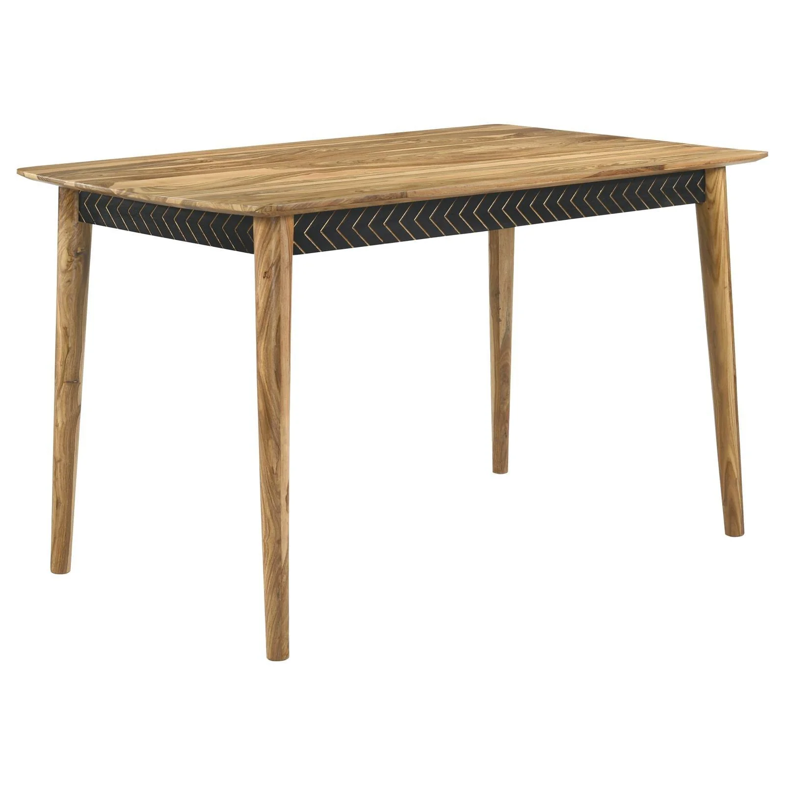 Partridge Natural Sheesham/Espresso 7-Piece Rectangular Counter Height Dining Set - Image 2