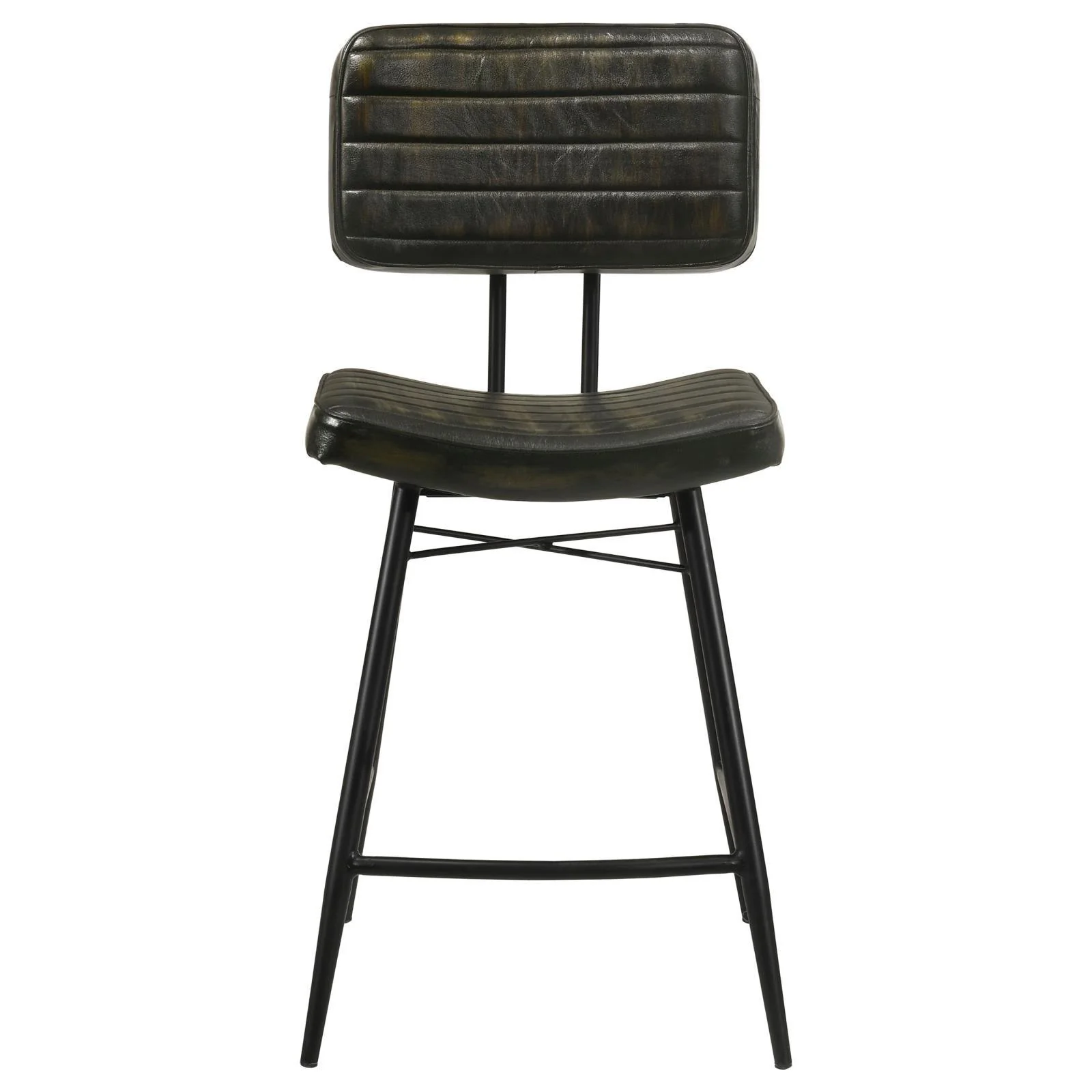 Partridge Upholstered Counter Height Stools with Footrest, Set of 2 - Image 2