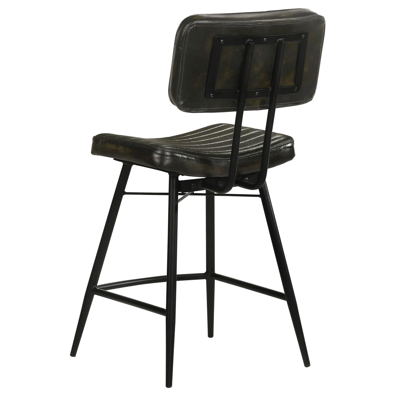 Partridge Upholstered Counter Height Stools with Footrest, Set of 2 - Image 5