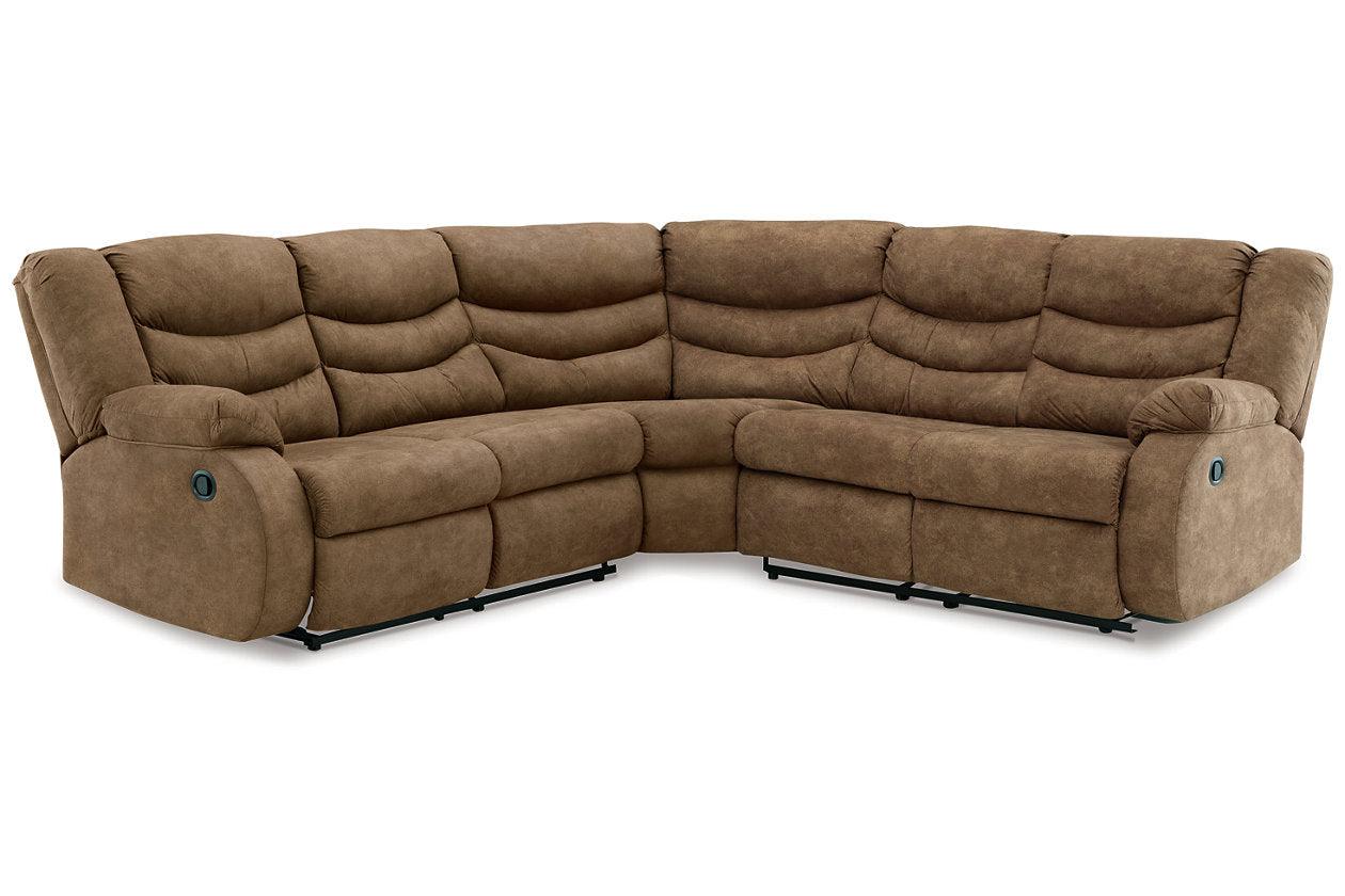 Partymate Brindle 2-Piece Reclining Sectional - Image 5