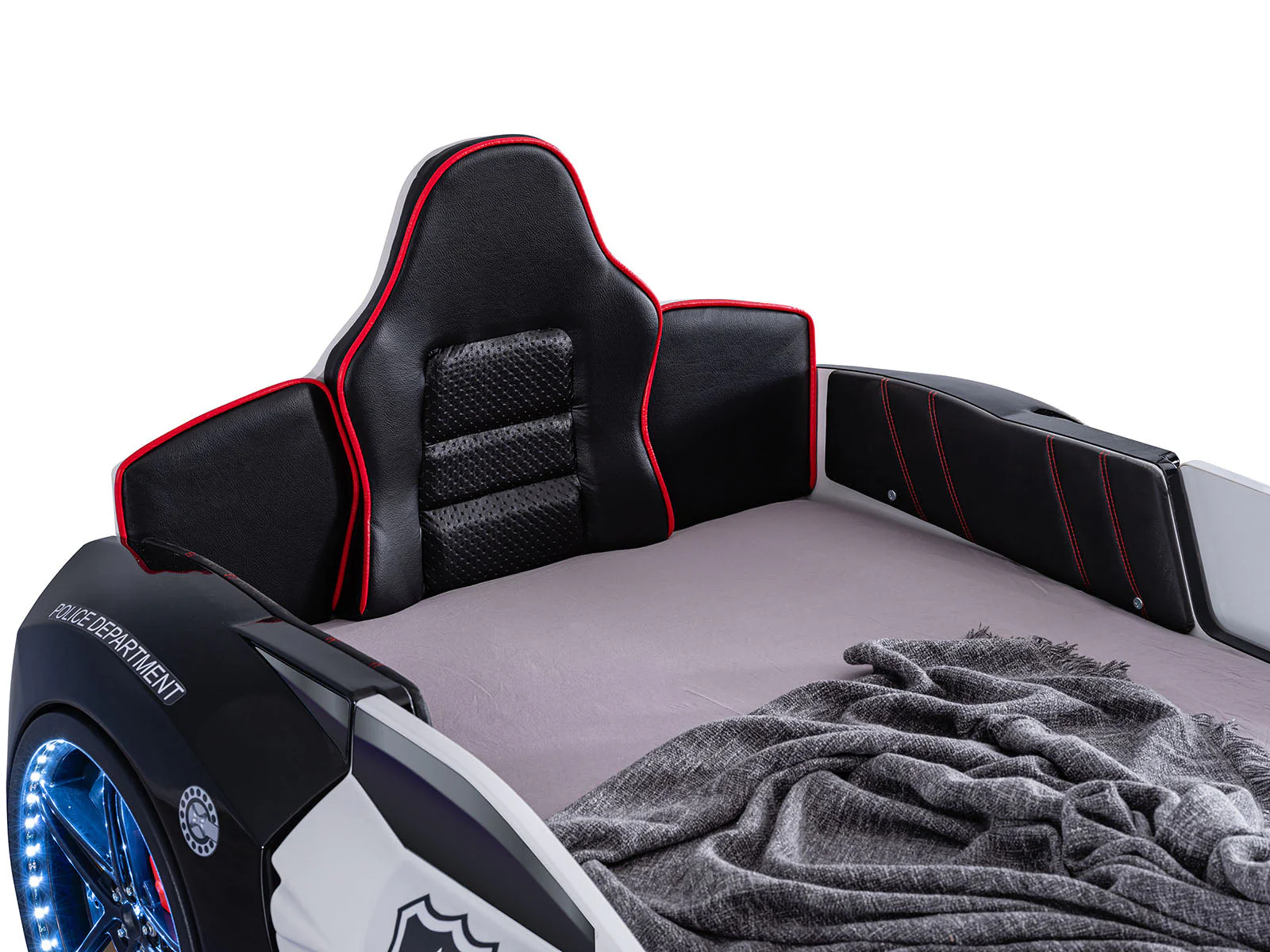 Patrolene Black/White Bed - Image 3