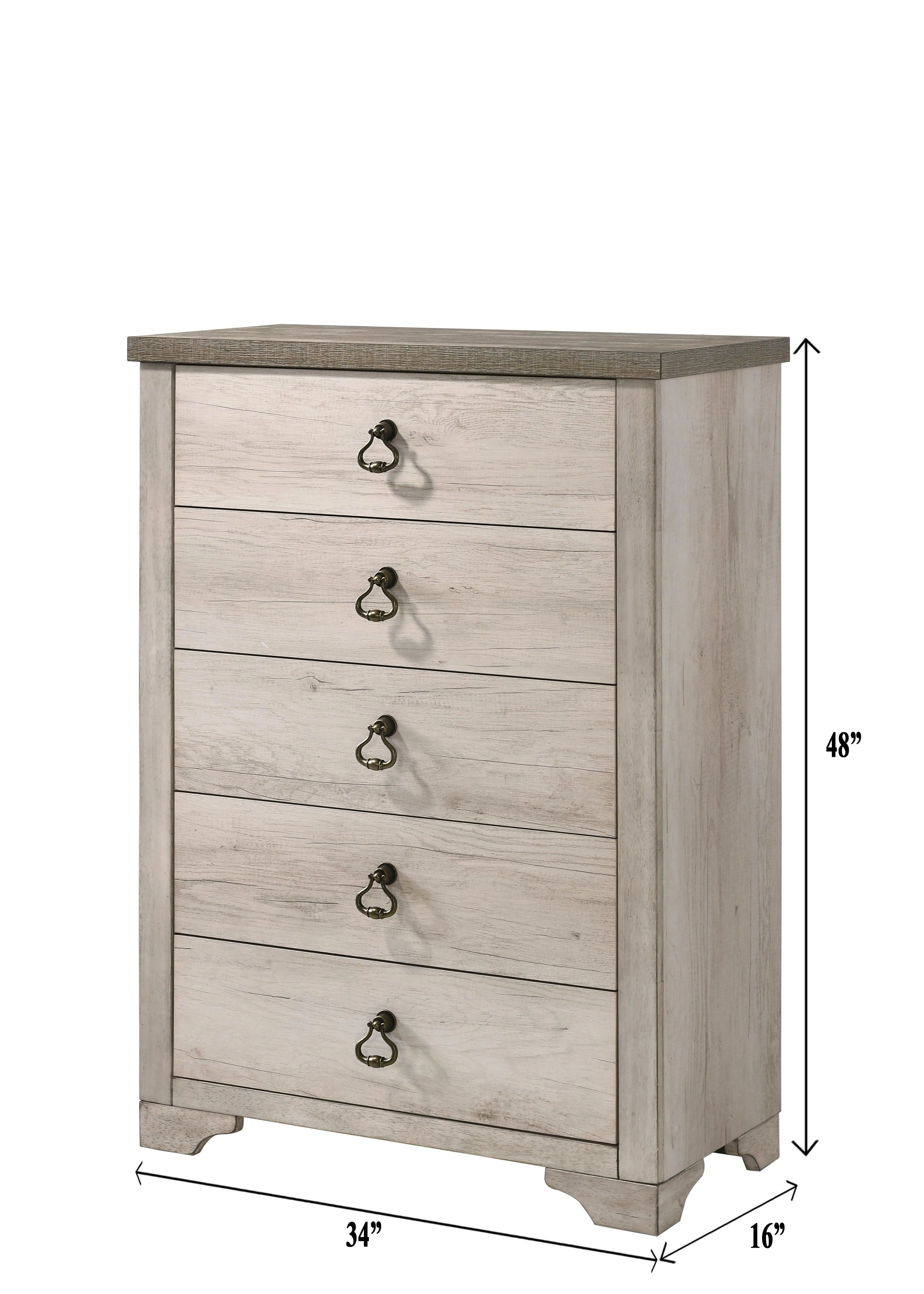 Patterson Driftwood Panel Bedroom Set - Image 12