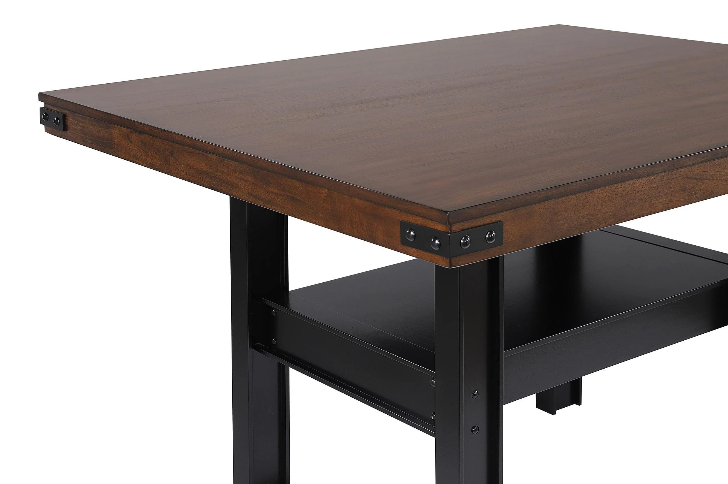 Patterson Mango Oak 5-Piece Counter Height Dining Set - Image 8