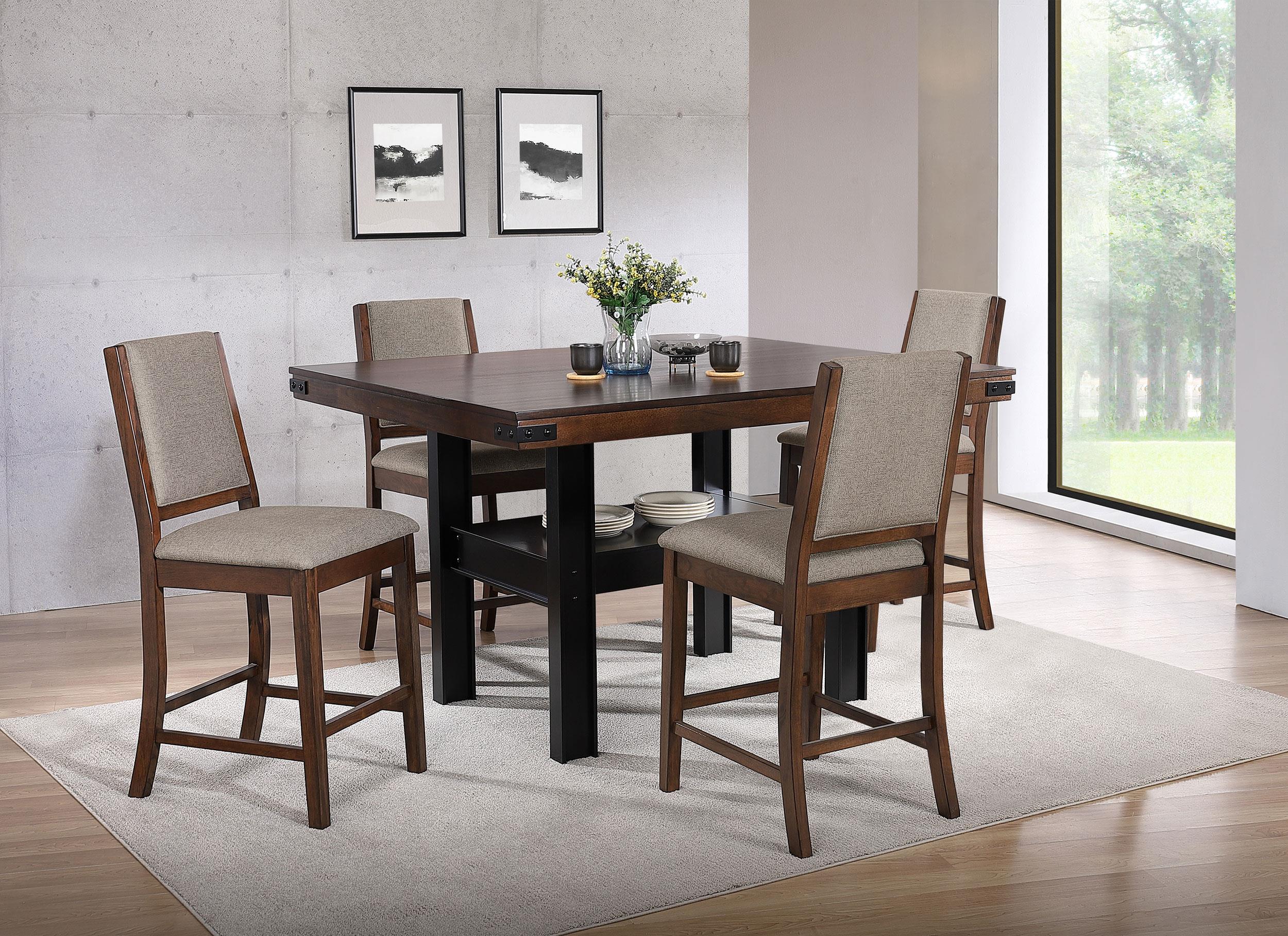 Patterson Mango Oak Counter Height Dining Set - Image 3