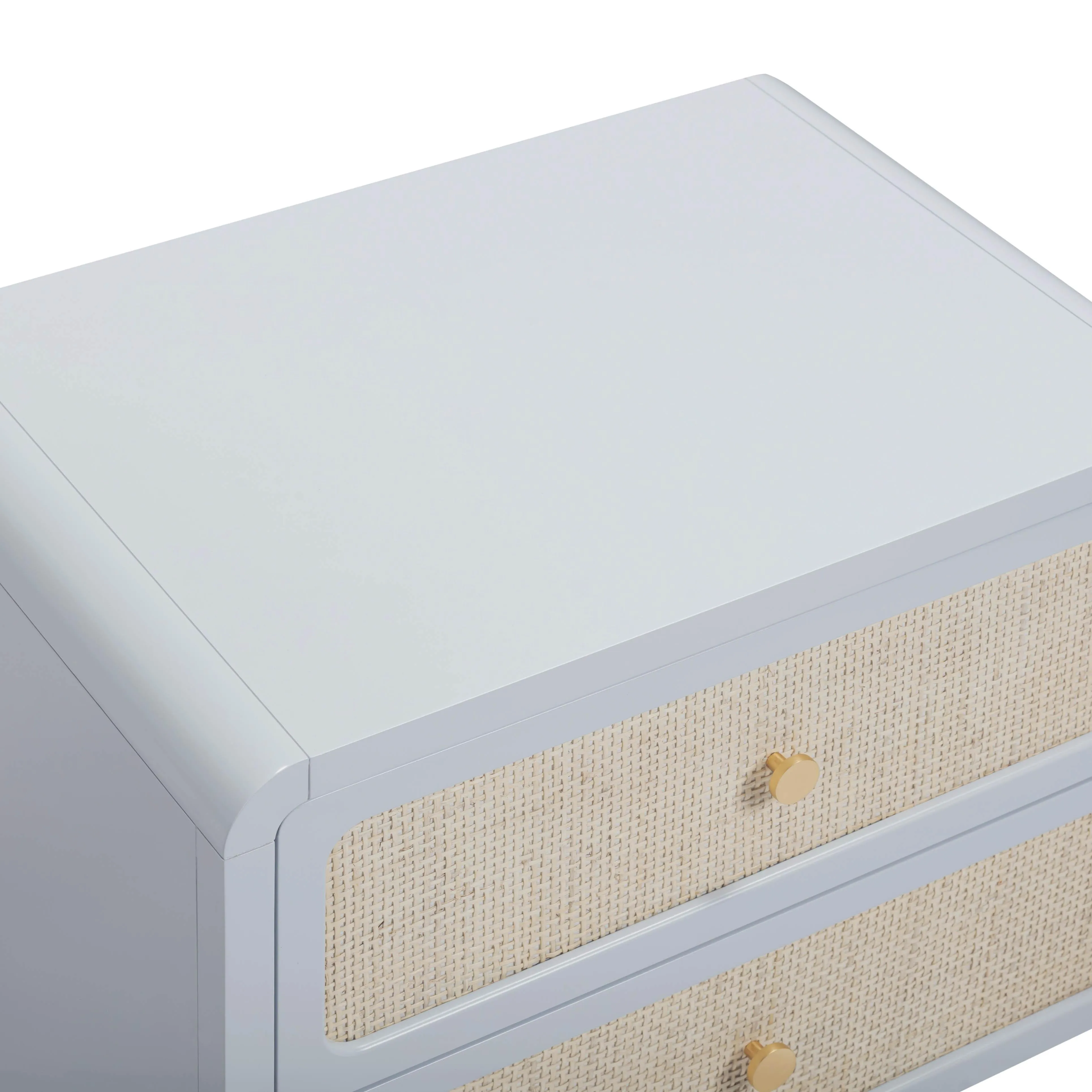 Patty Rattan 2 Drawer Nightstand - Image 17