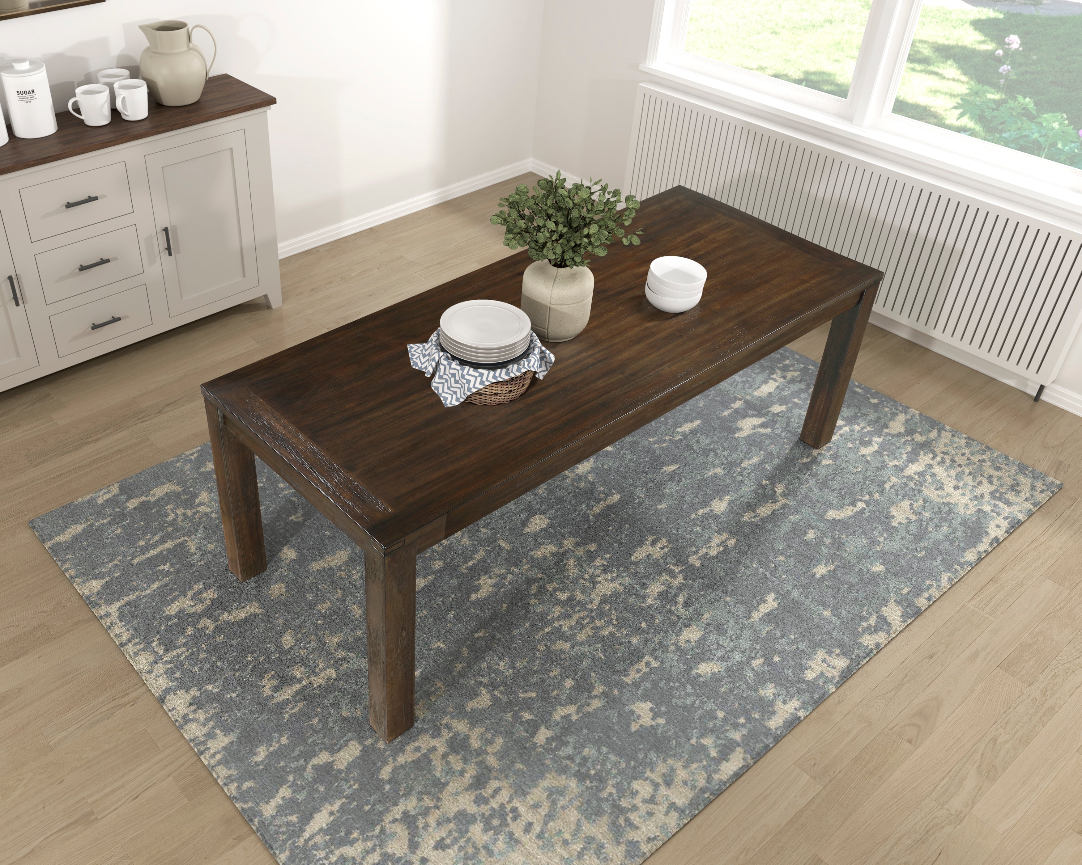 Paulson Dark Brown Dining Table - Image 8