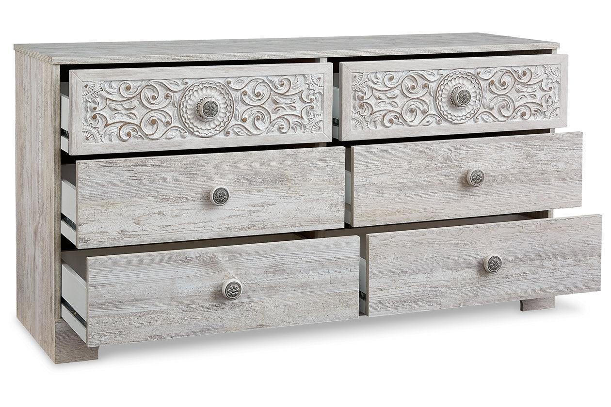 Paxberry Whitewash Dresser - Image 3