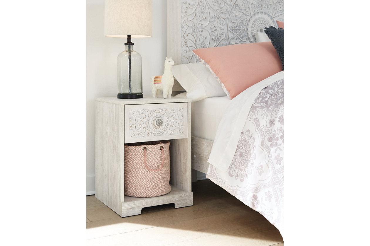 Paxberry Whitewash Nightstand - Image 2