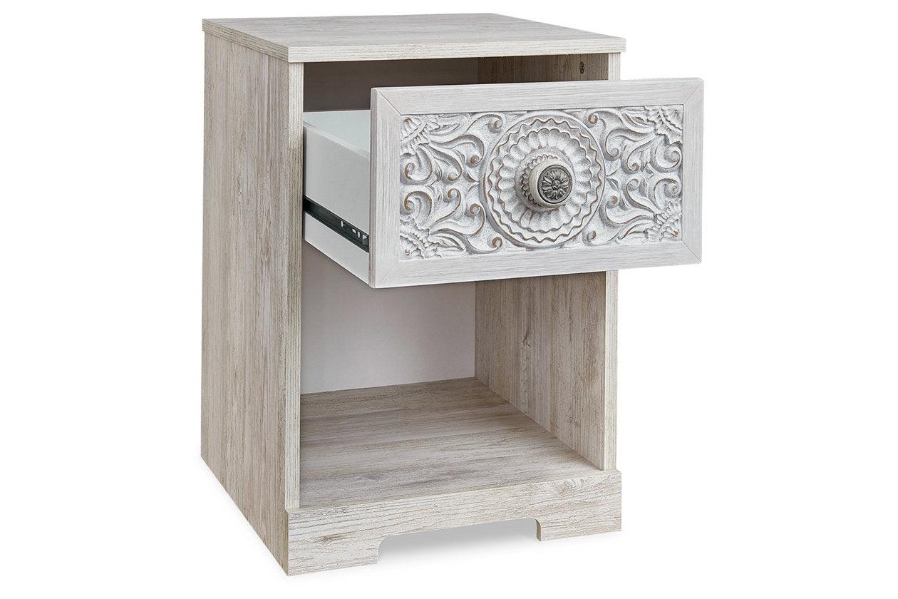 Paxberry Whitewash Nightstand - Image 3