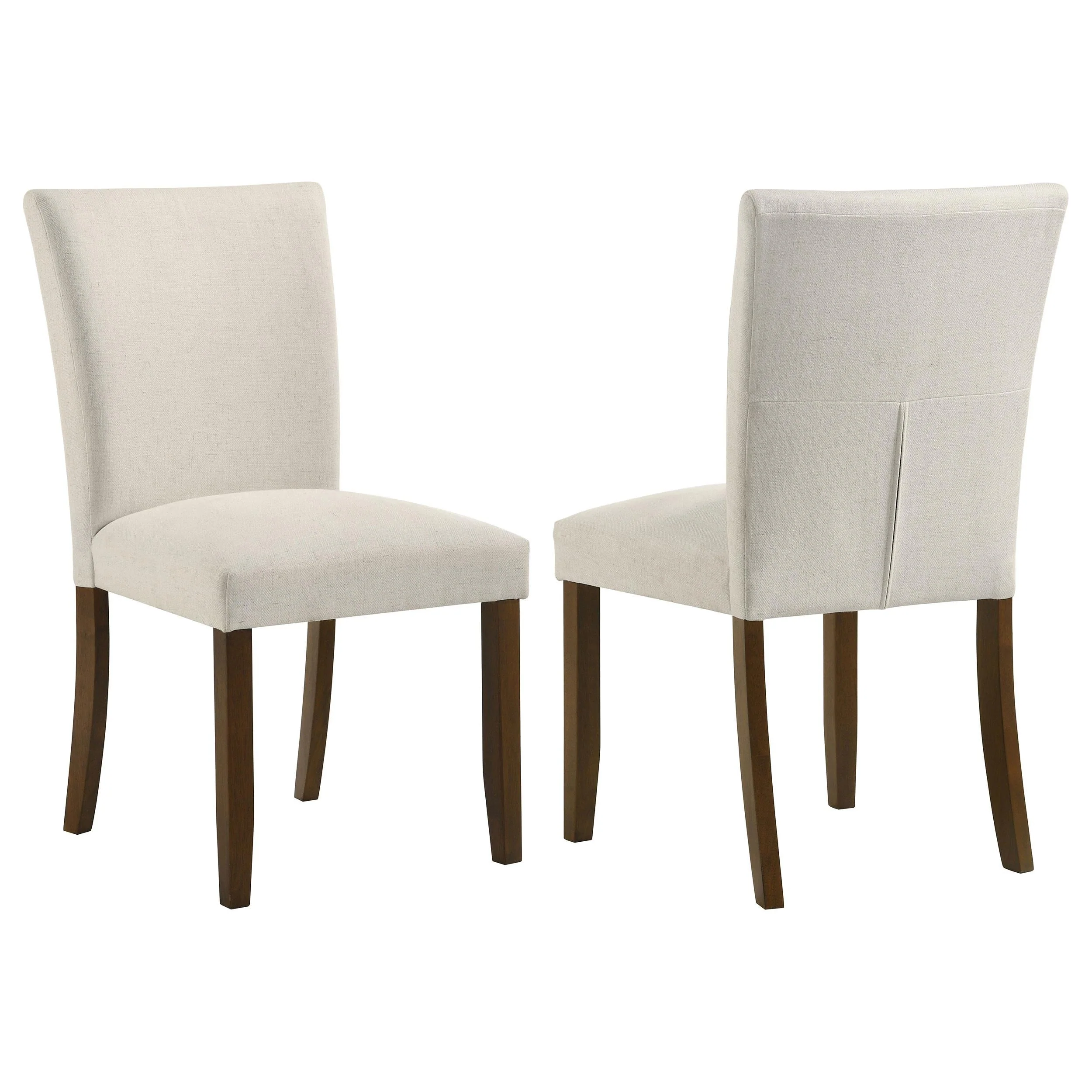 Paxton Beige Upholstered Dining Side Chair, Set of 2