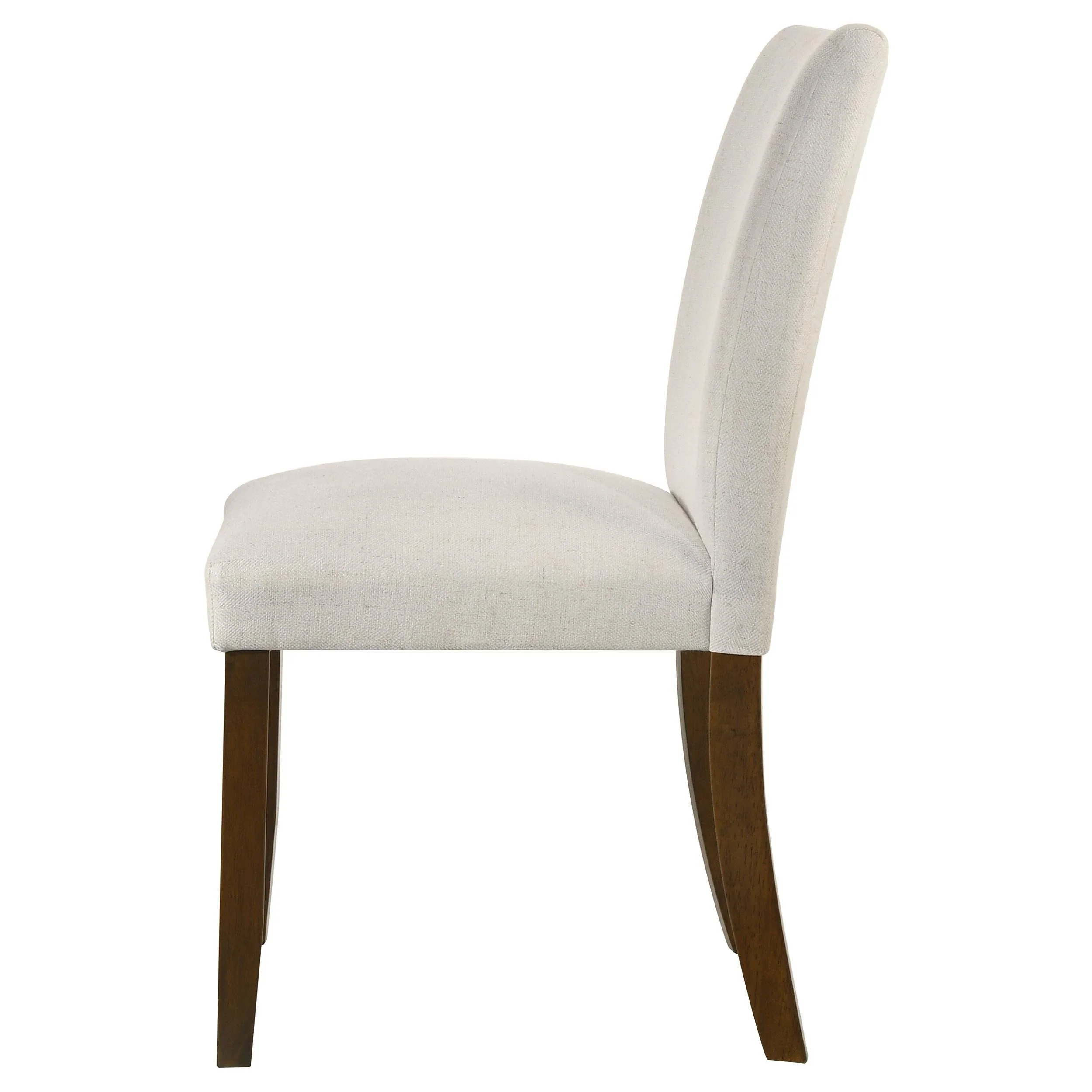 Paxton Beige Upholstered Dining Side Chair, Set of 2 - Image 6
