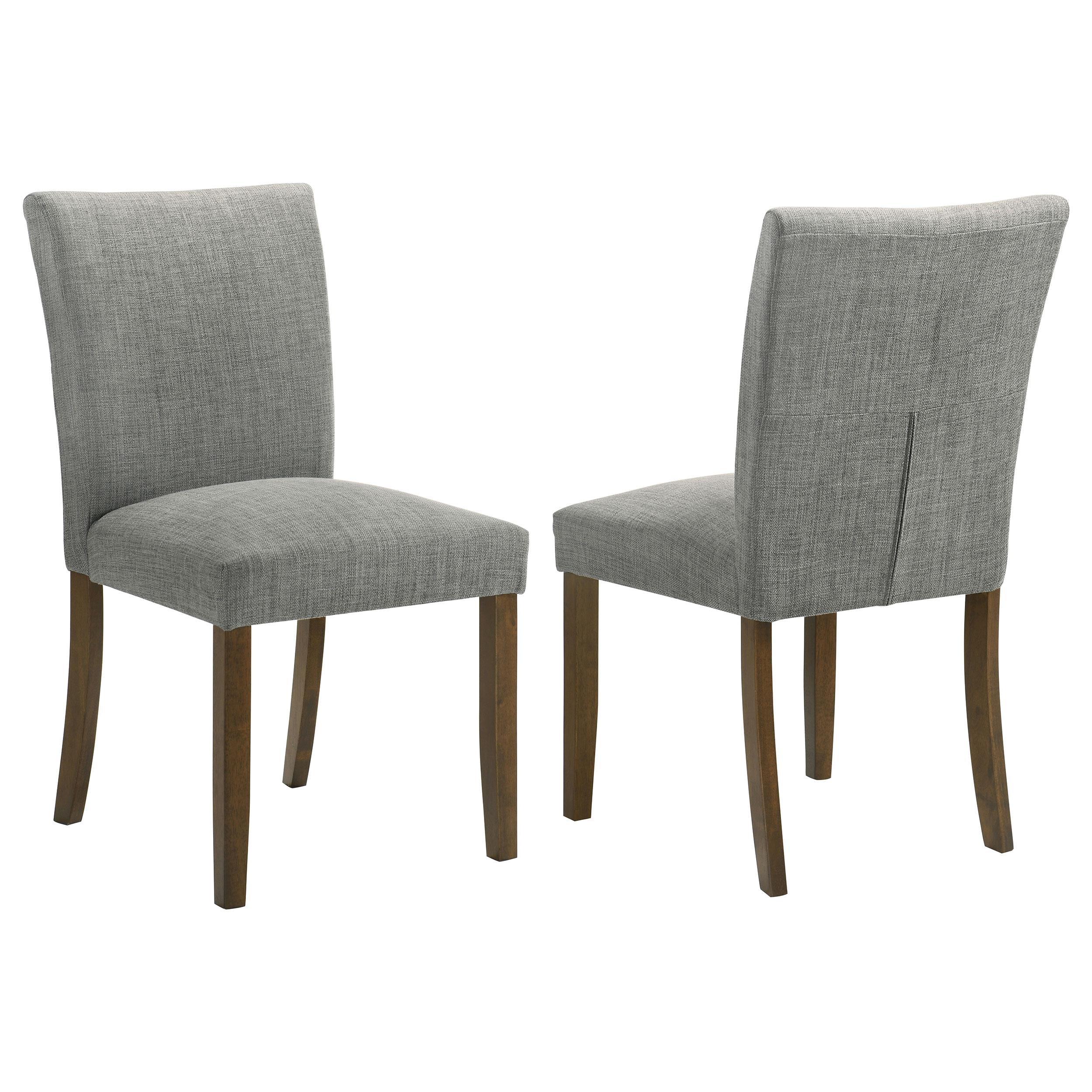 Paxton Grey Upholstered Dining Side Chair (Set of 2) - Image 2