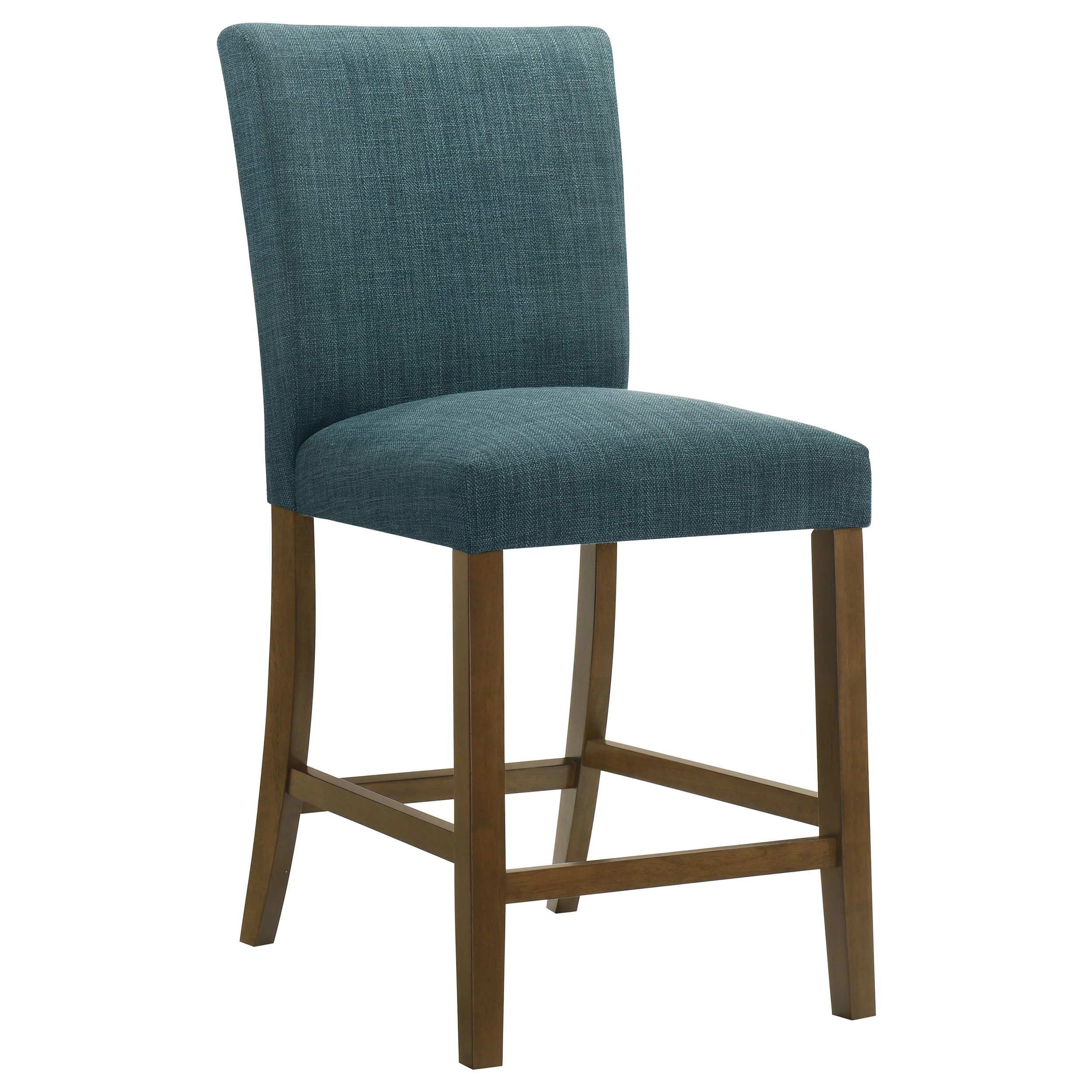 Paxton Upholstered Counter Height Dining Chair Teal Blue (Set of 2) - Image 3