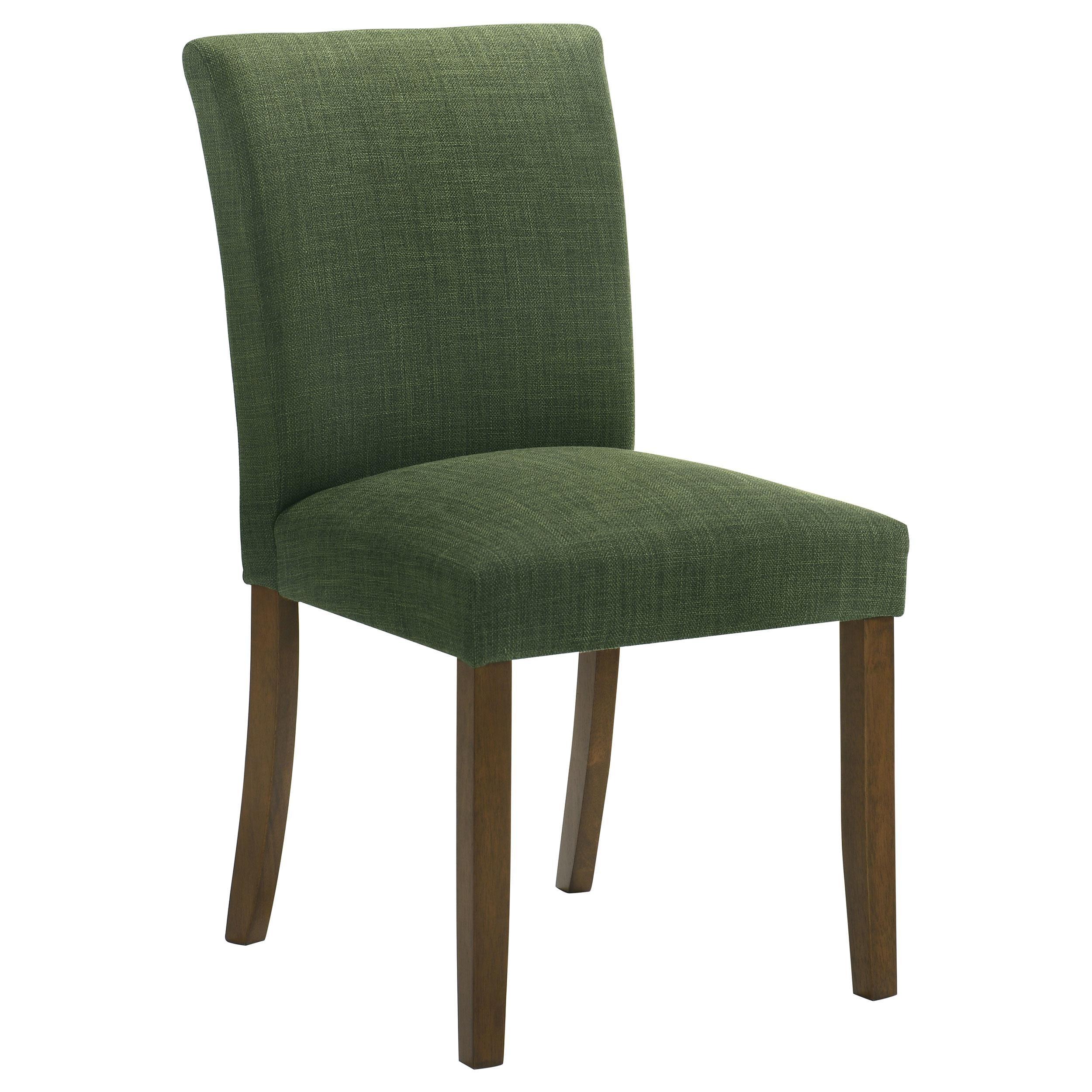 Paxton Upholstered Dining Side Chair Green (Set of 2) - Image 3