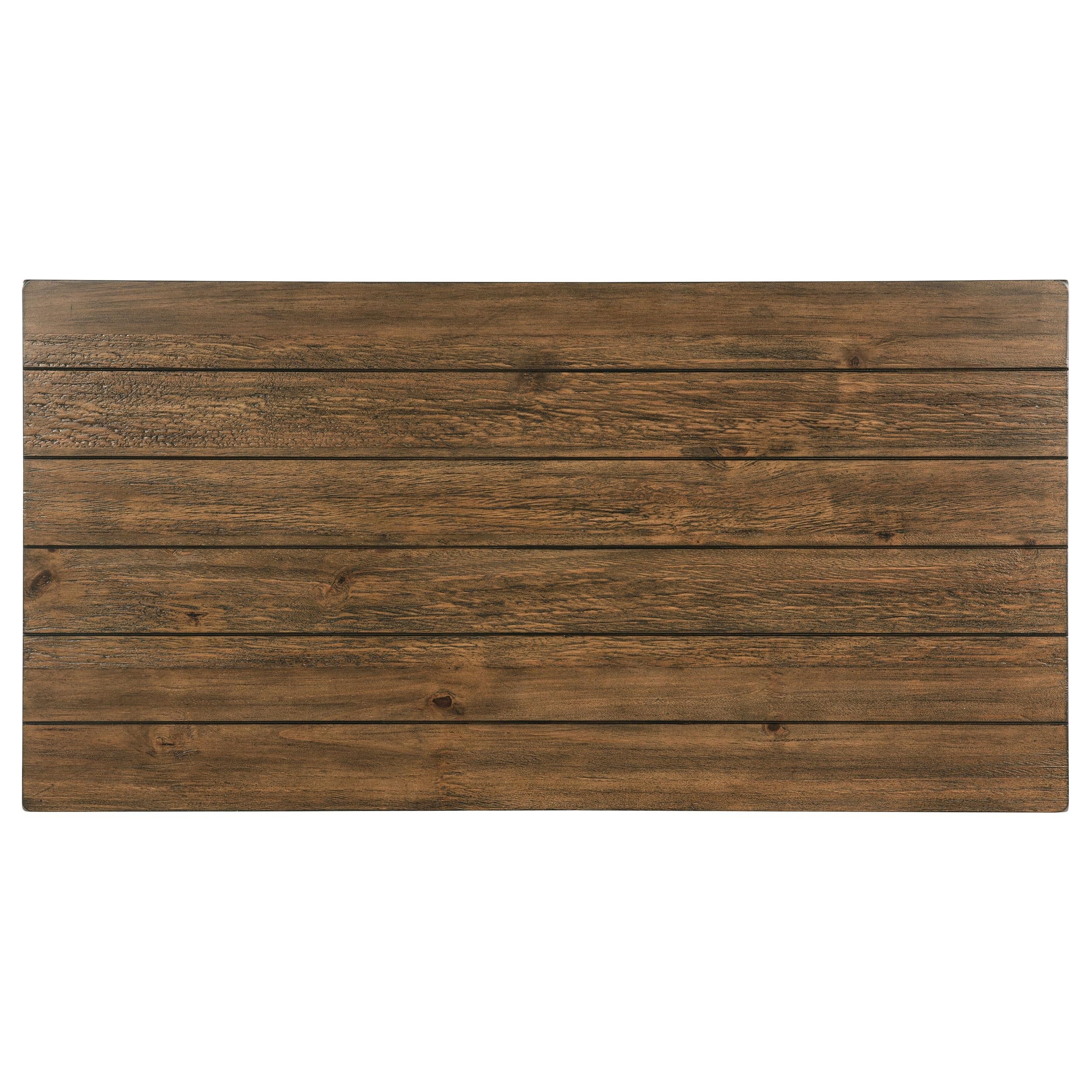 Payne Distressed Brown 2-Piece Coffee and End Table Set - Image 9