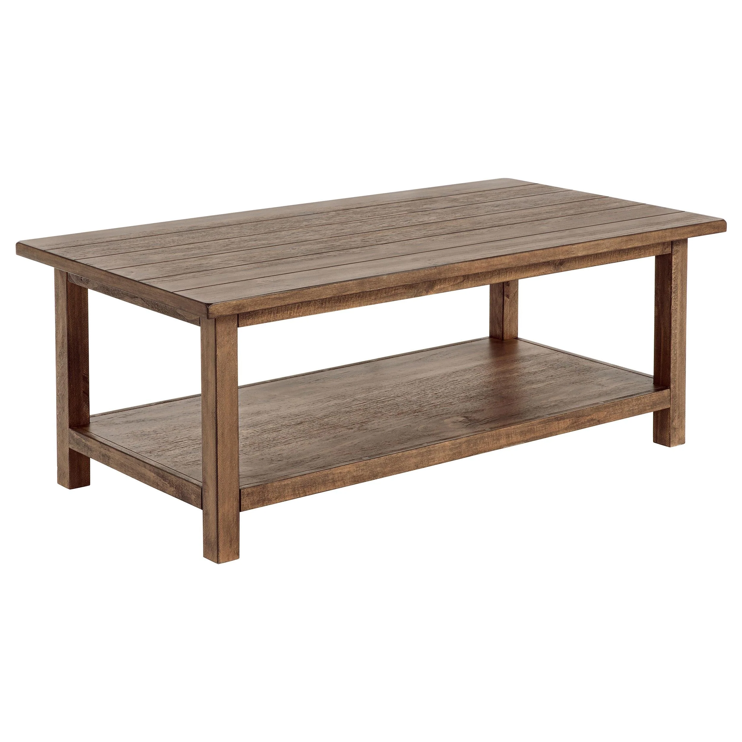 Payne Distressed Brown 3-Piece Coffee and End Table Set - Image 6