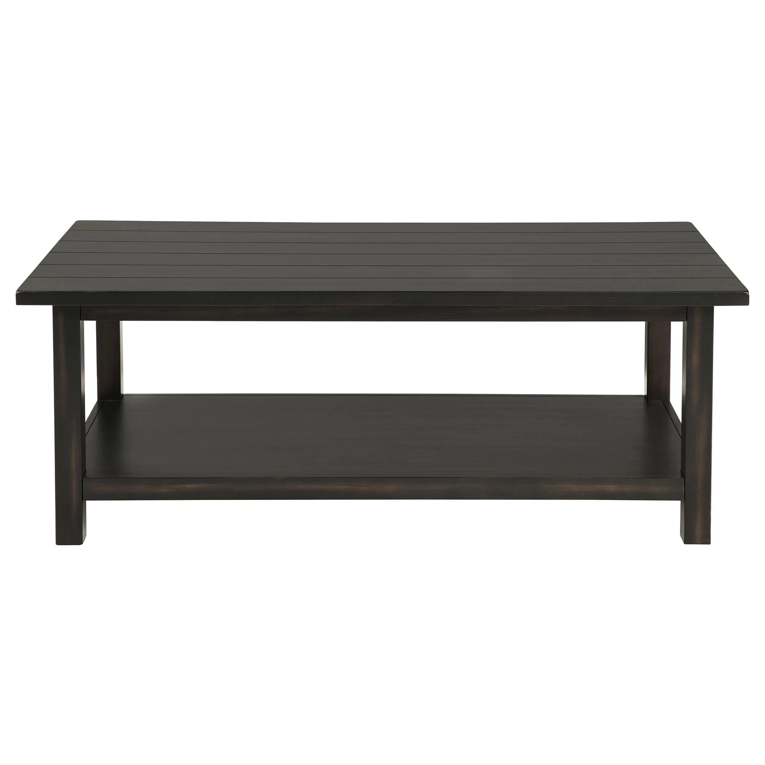 Payne Distressed Java 3-Piece Coffee and 1-Drawer End Table Set - Image 7