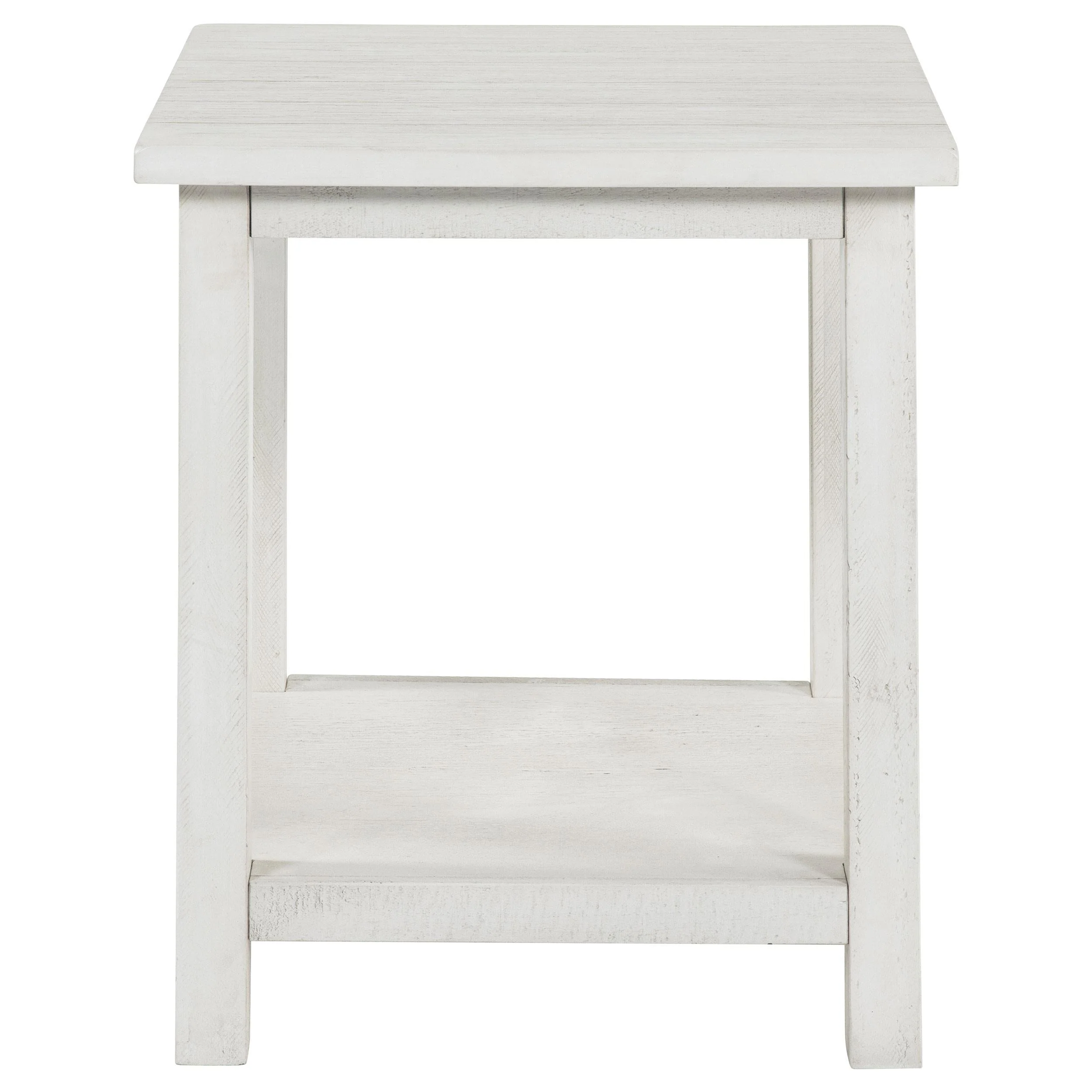 Payne Distressed White 2-Piece Coffee and End Table Set - Image 4