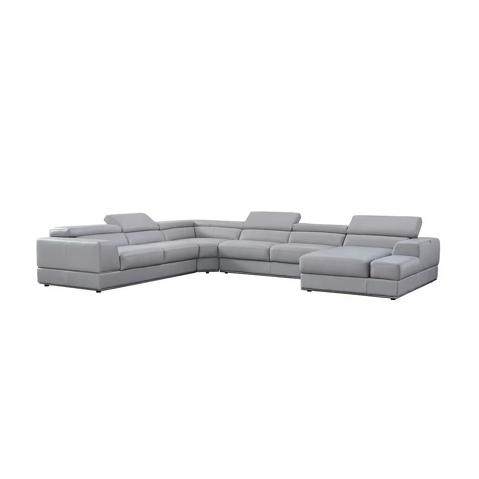 Pella LT. Grey Right Arm Facing (RAF) Sectional - Image 11