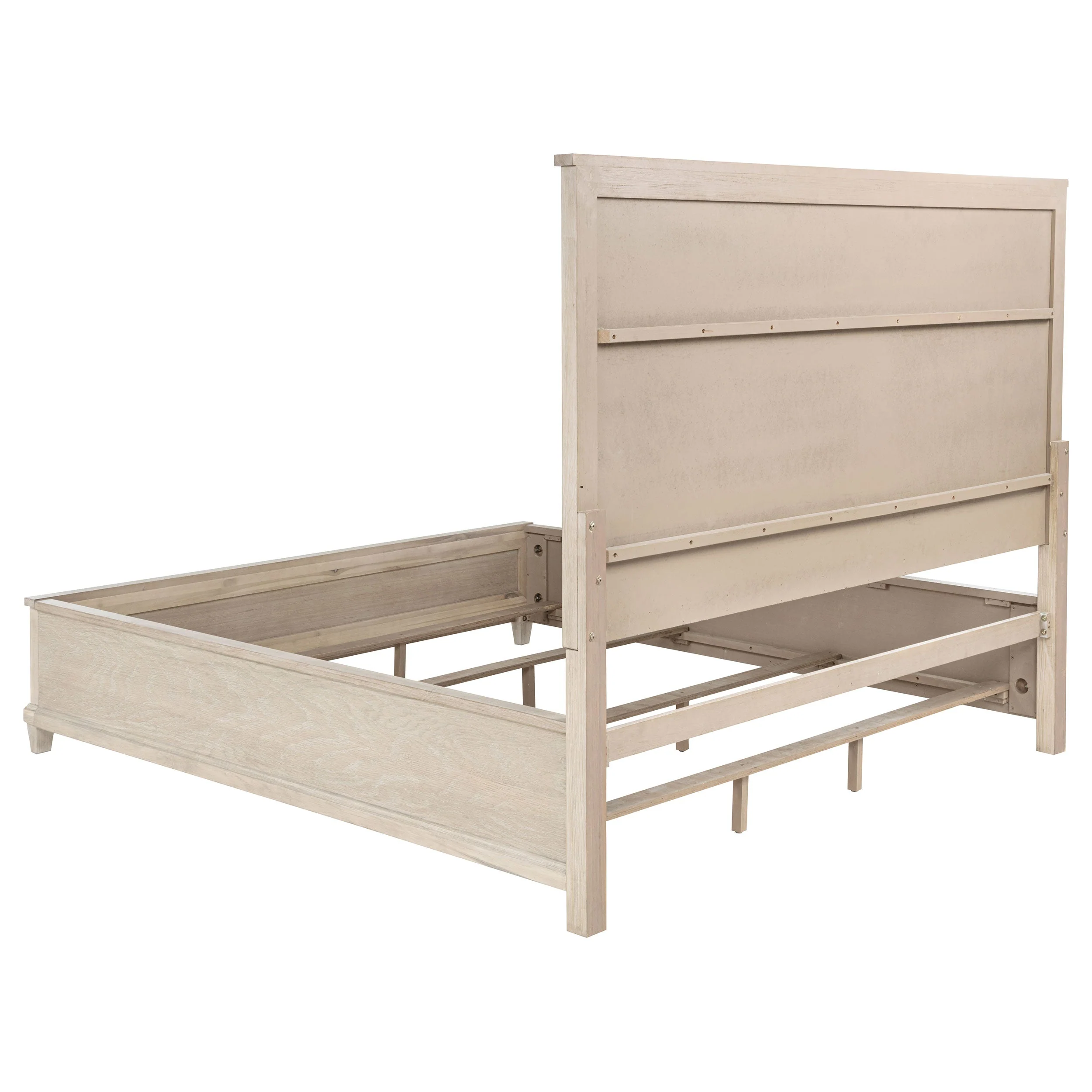 Pembroke Washed Oak 4-piece California King Bedroom Set - Image 4
