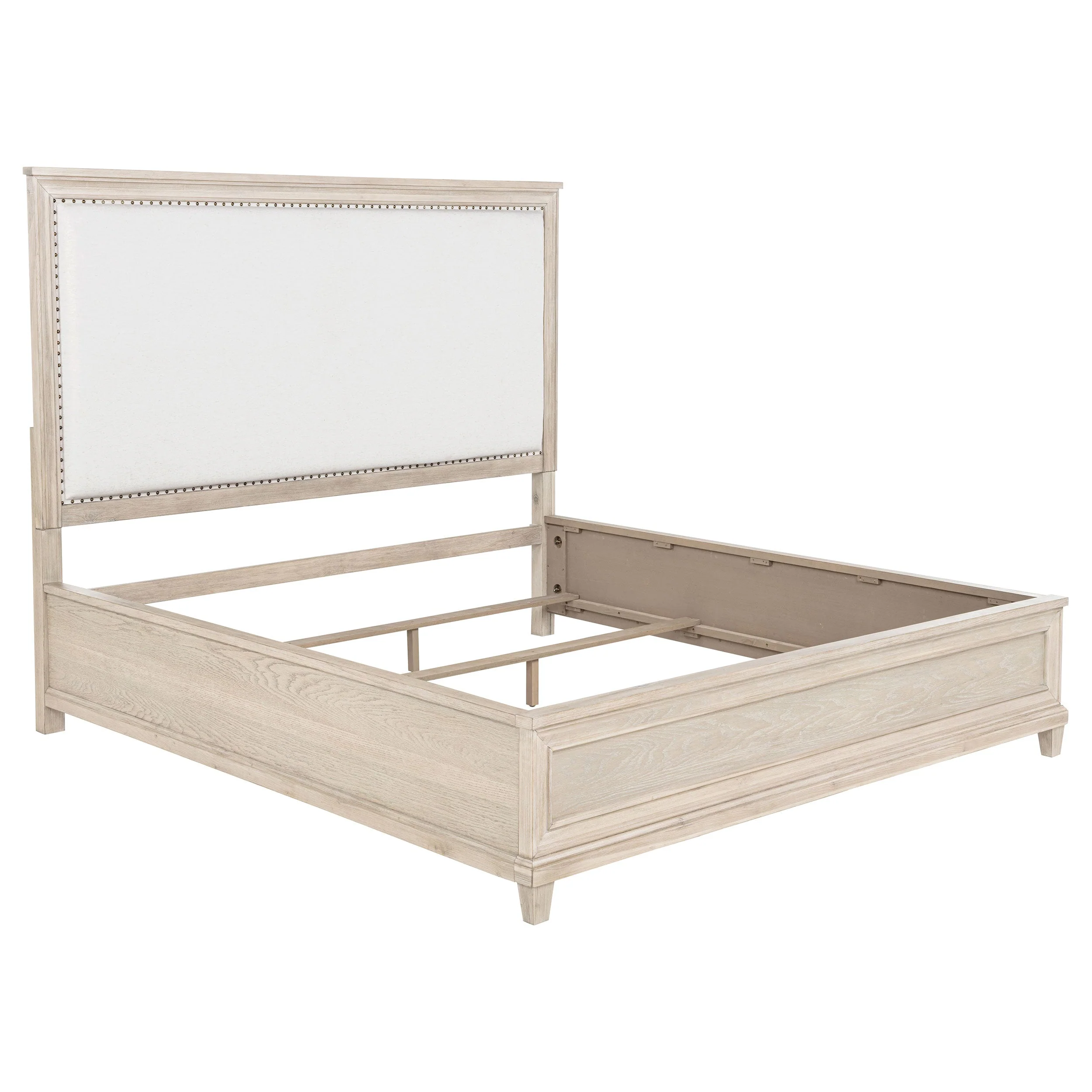 Pembroke Washed Oak 4-piece Eastern King Bedroom Set - Image 3