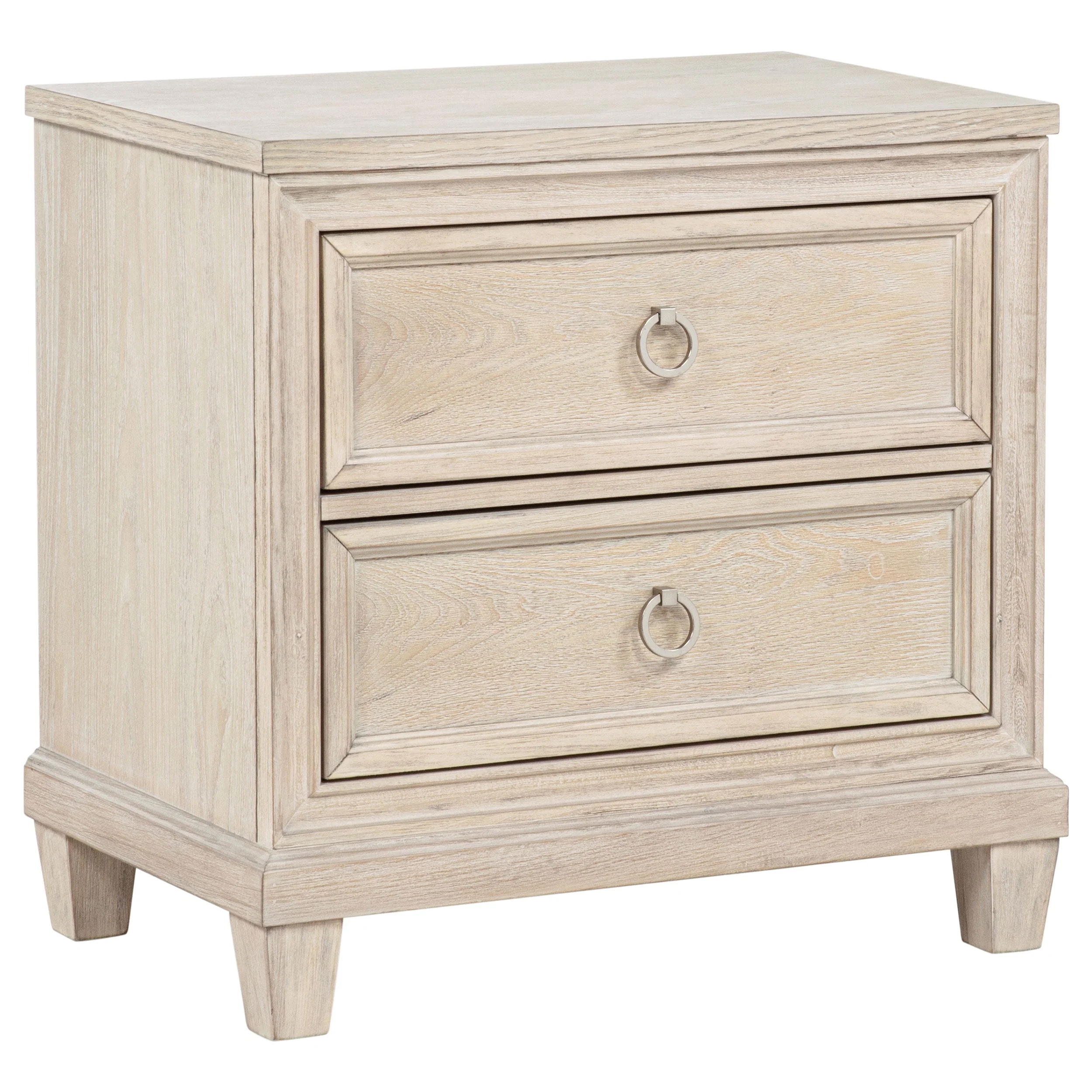 Pembroke Washed Oak 4-piece Queen Bedroom Set - Image 5
