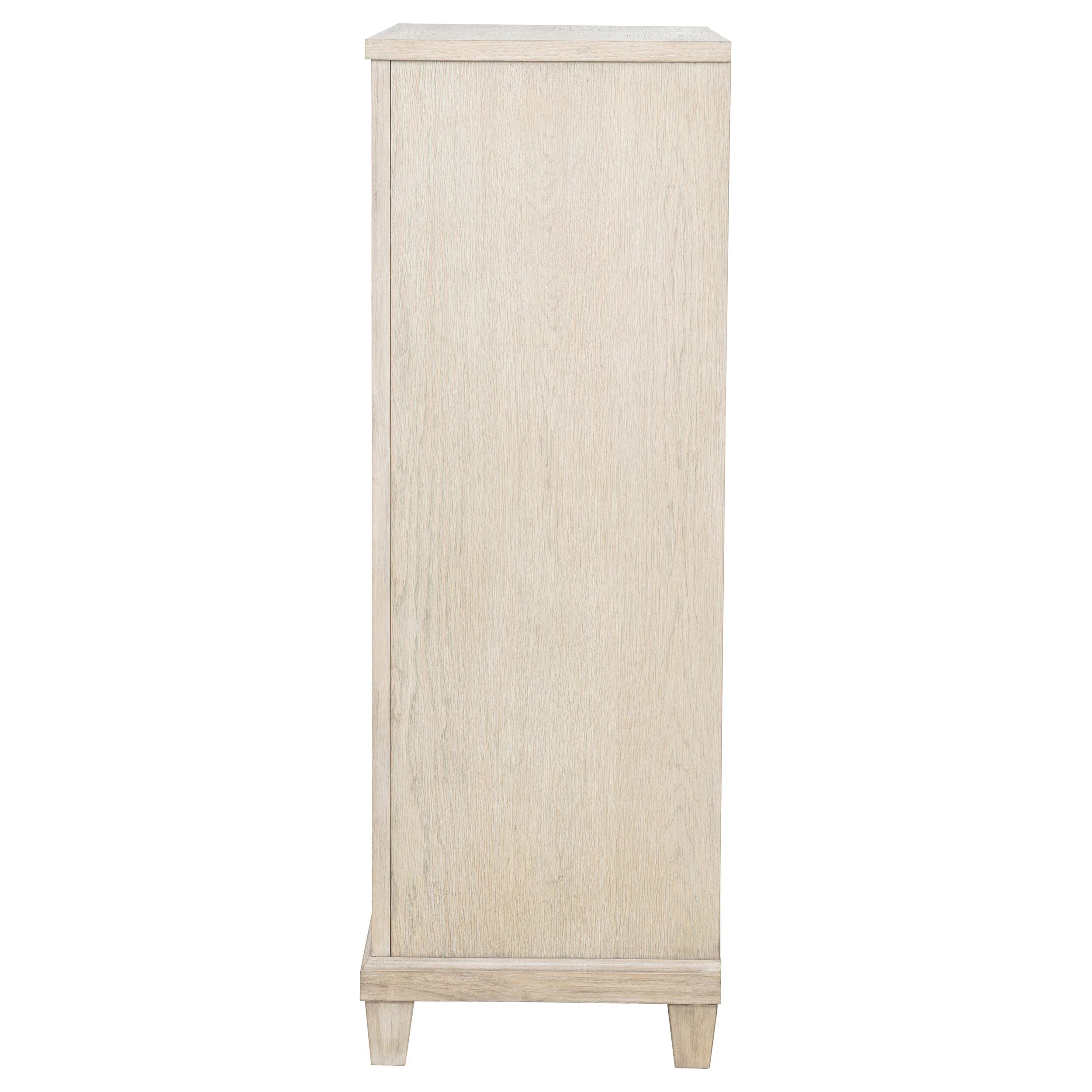 Pembroke Washed Oak 5-drawer Chest of Drawers - Image 5