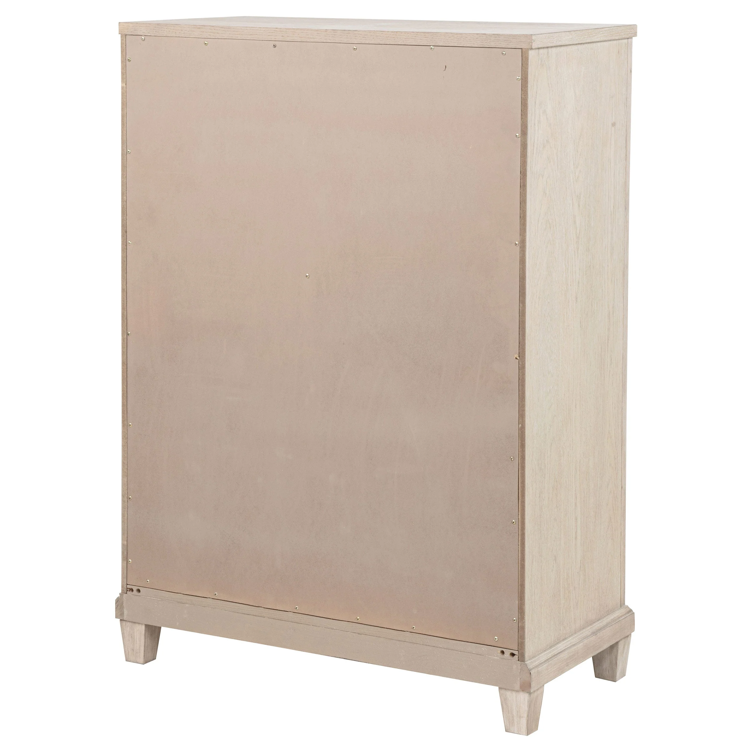 Pembroke Washed Oak 5-drawer Chest of Drawers - Image 8