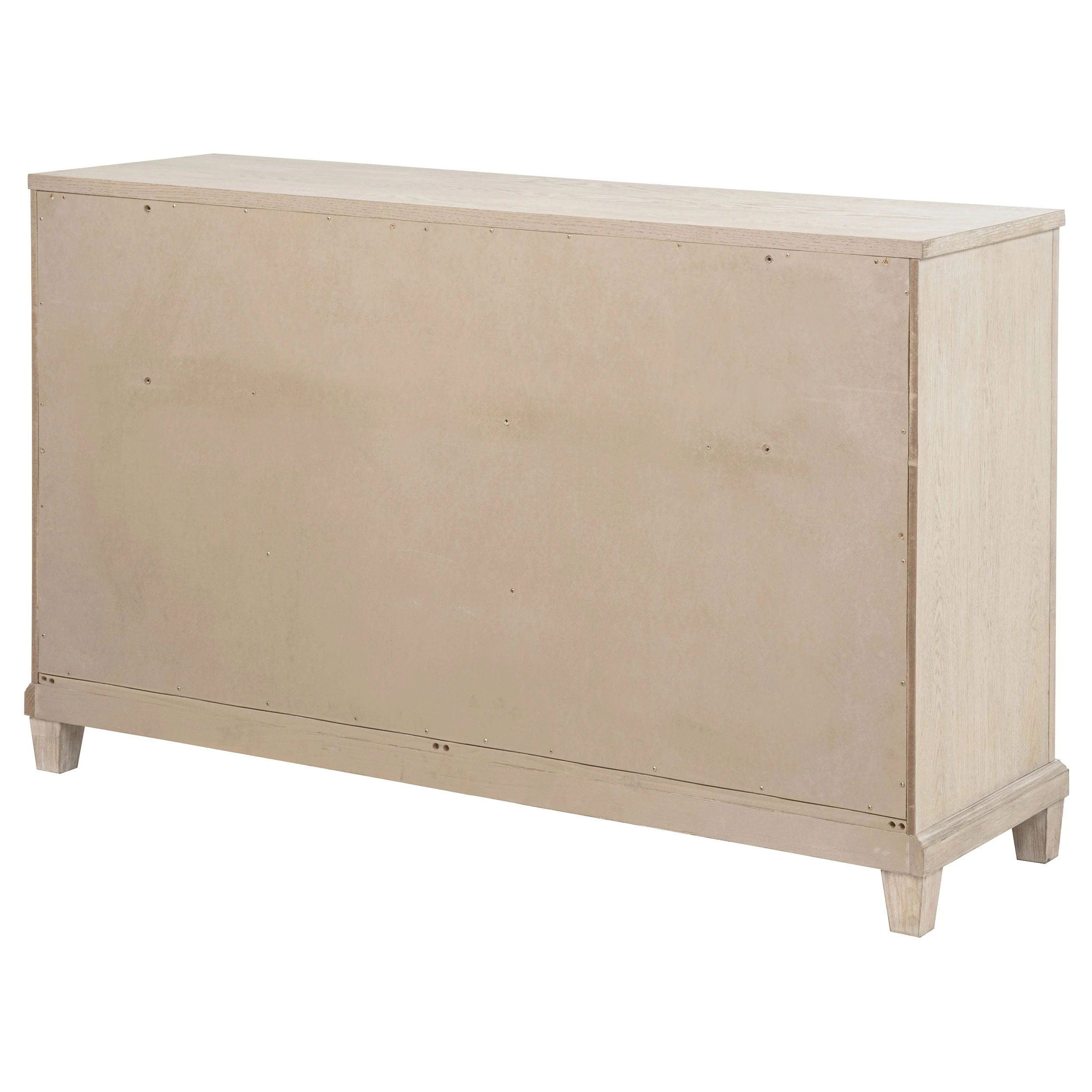 Pembroke Washed Oak 6-drawer Bedroom Dresser Cabinet - Image 8