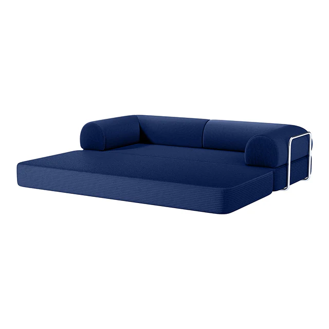 Perri Blue 79" Compressed Sofa - Image 4