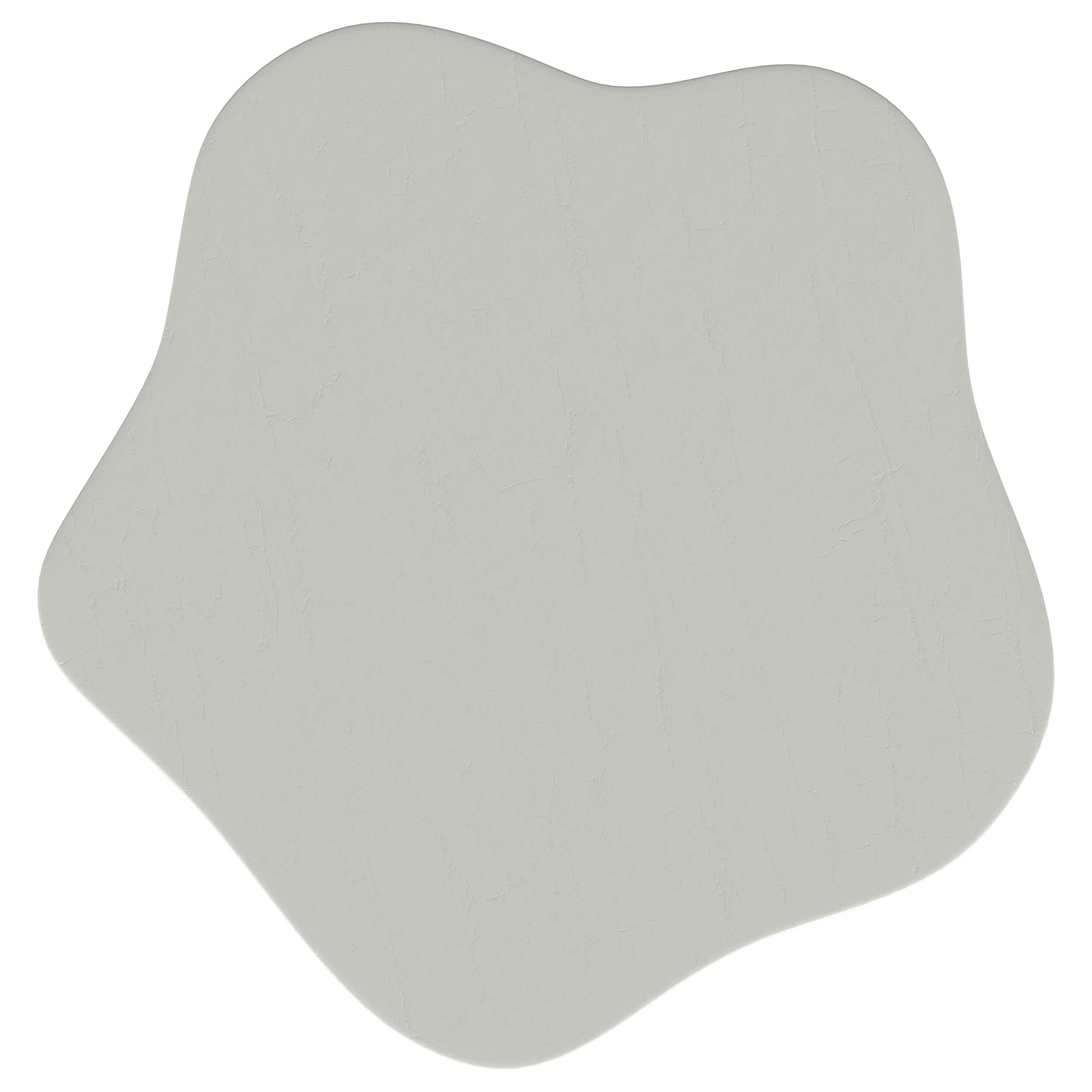 Perth Off White 17-inch Cloud Shaped Top Side Table - Image 4