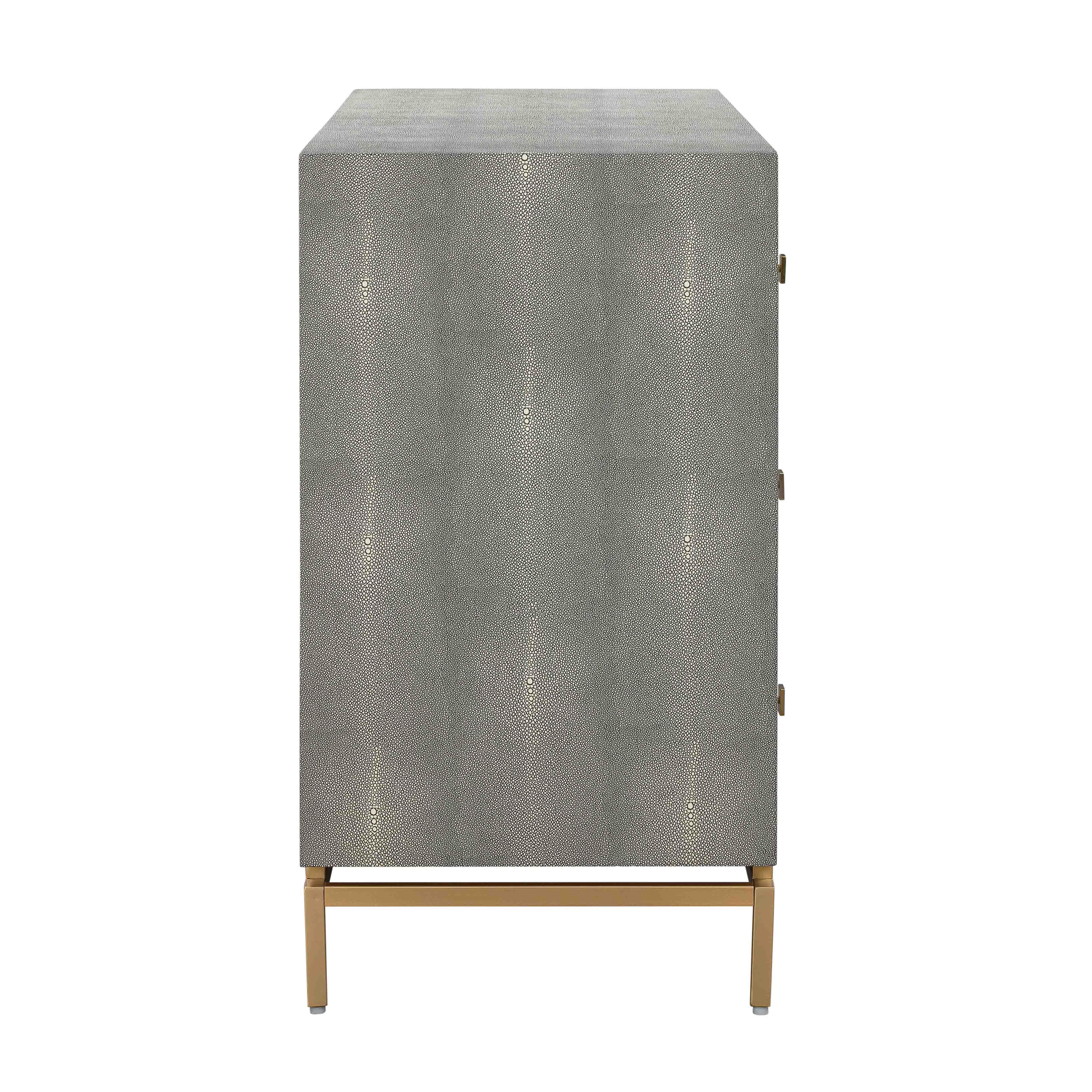 Pesce Shagreen 6 Drawer Dresser - Image 4