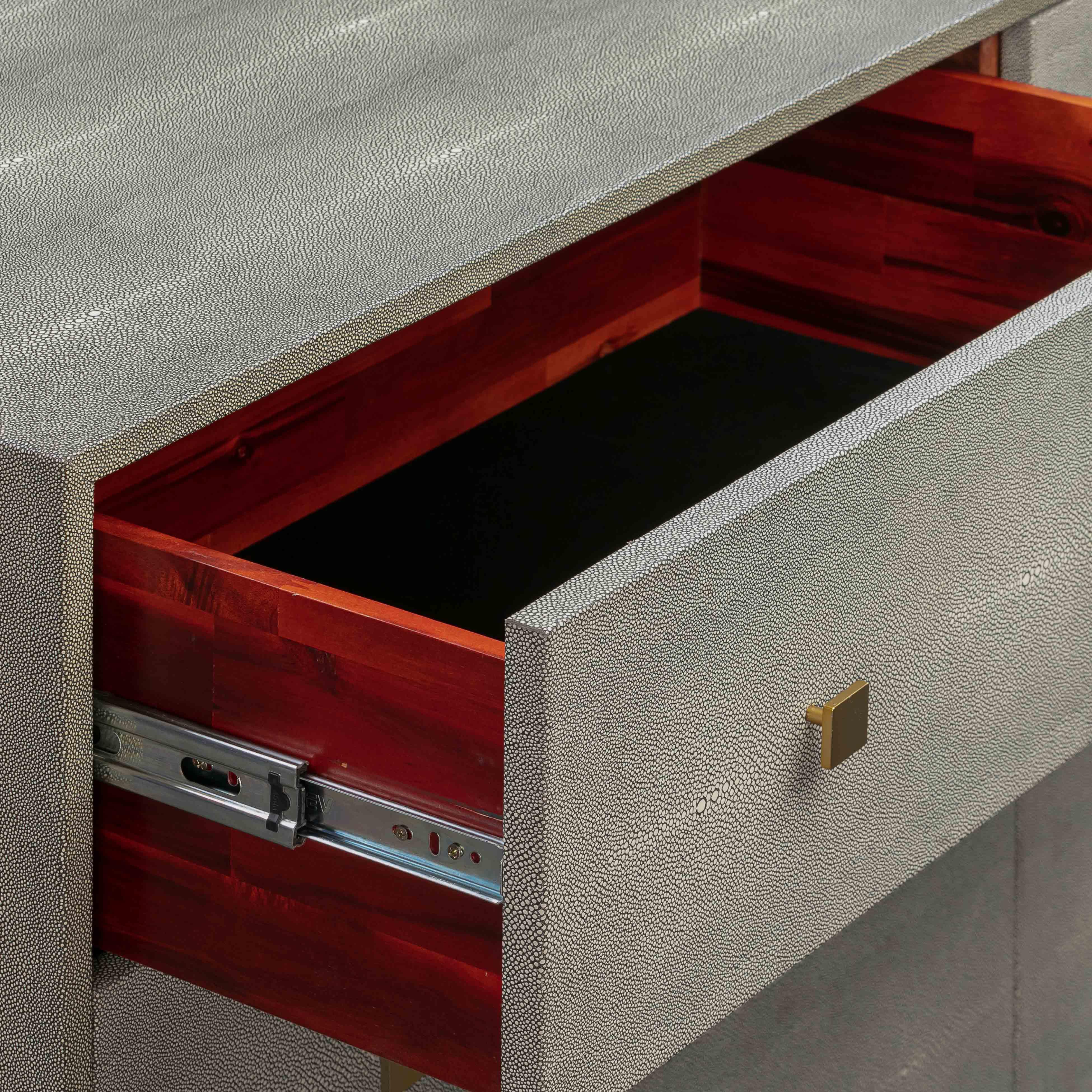 Pesce Shagreen 6 Drawer Dresser - Image 6