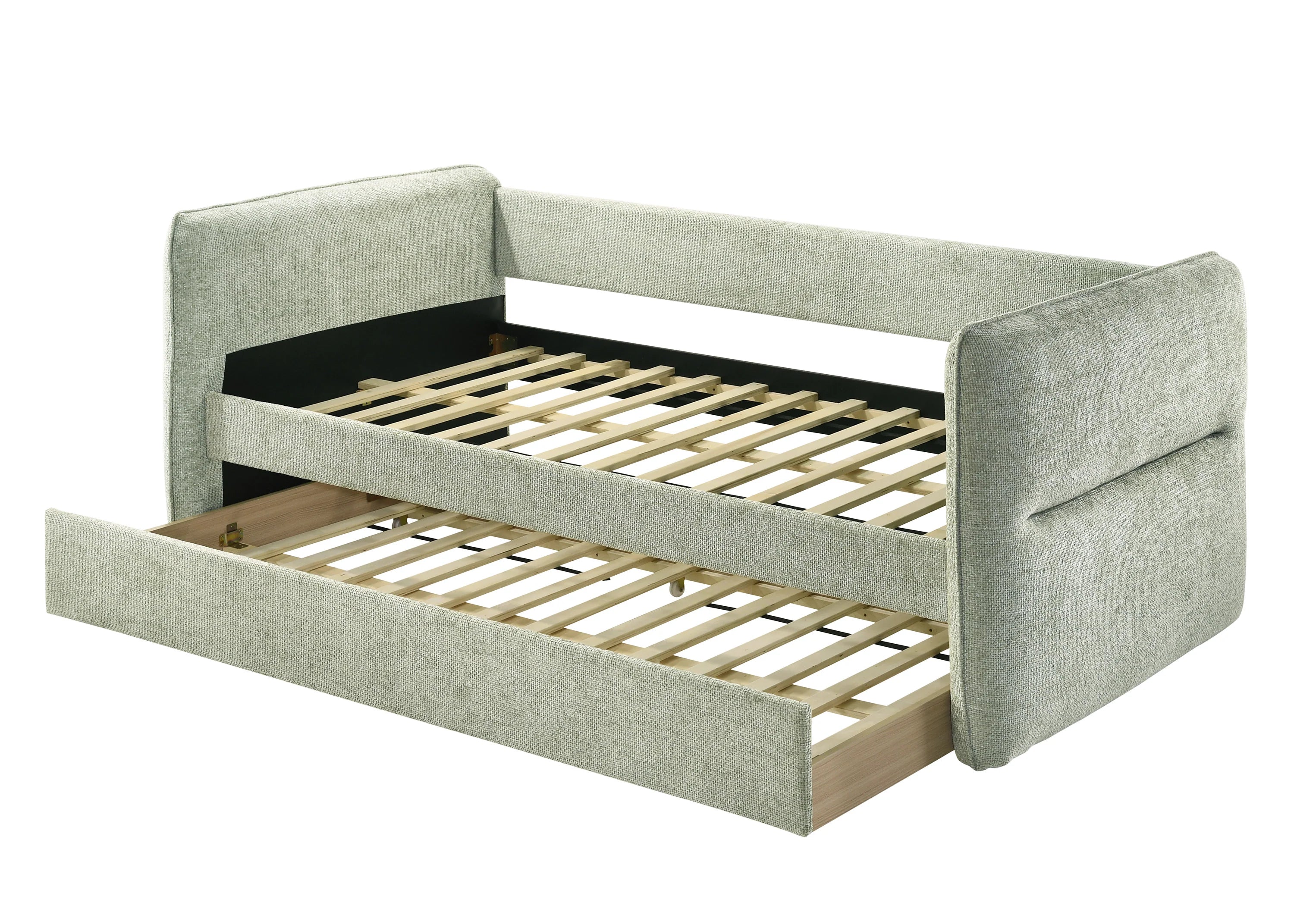 Philipa Light Green Daybed with Trundle - Image 4