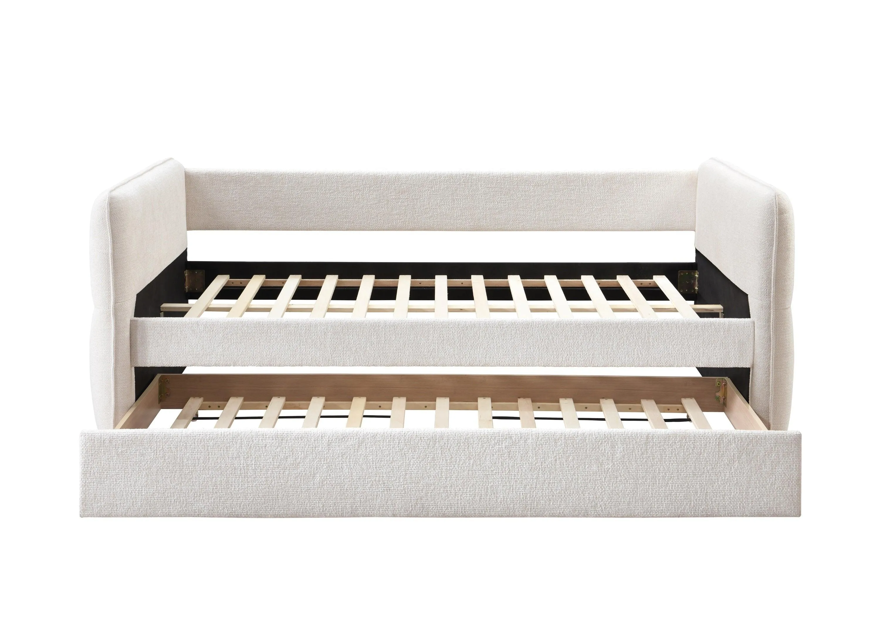 Philipa Oatmeal Twin Daybed with Trundle - Image 5