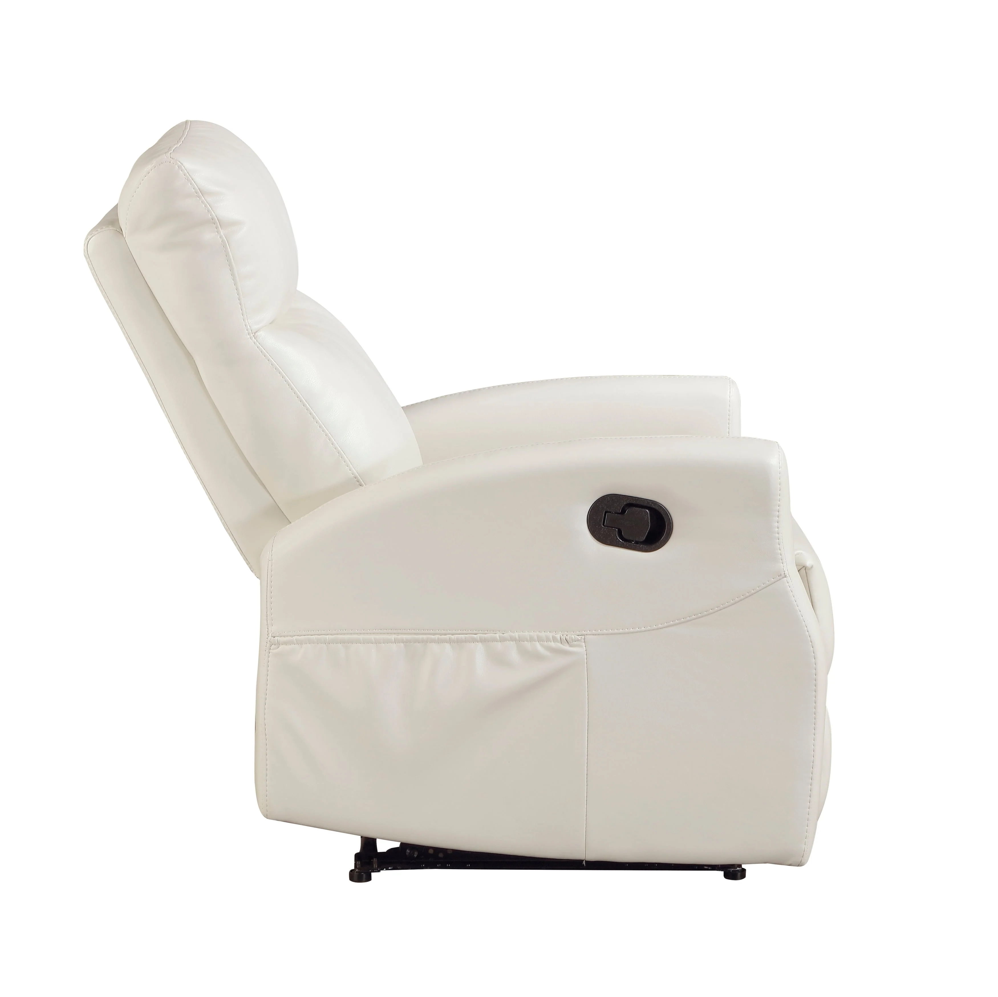 Phyllis Light Gray Double Reclining Loveseat with Center Console and Cup Holders - Image 22