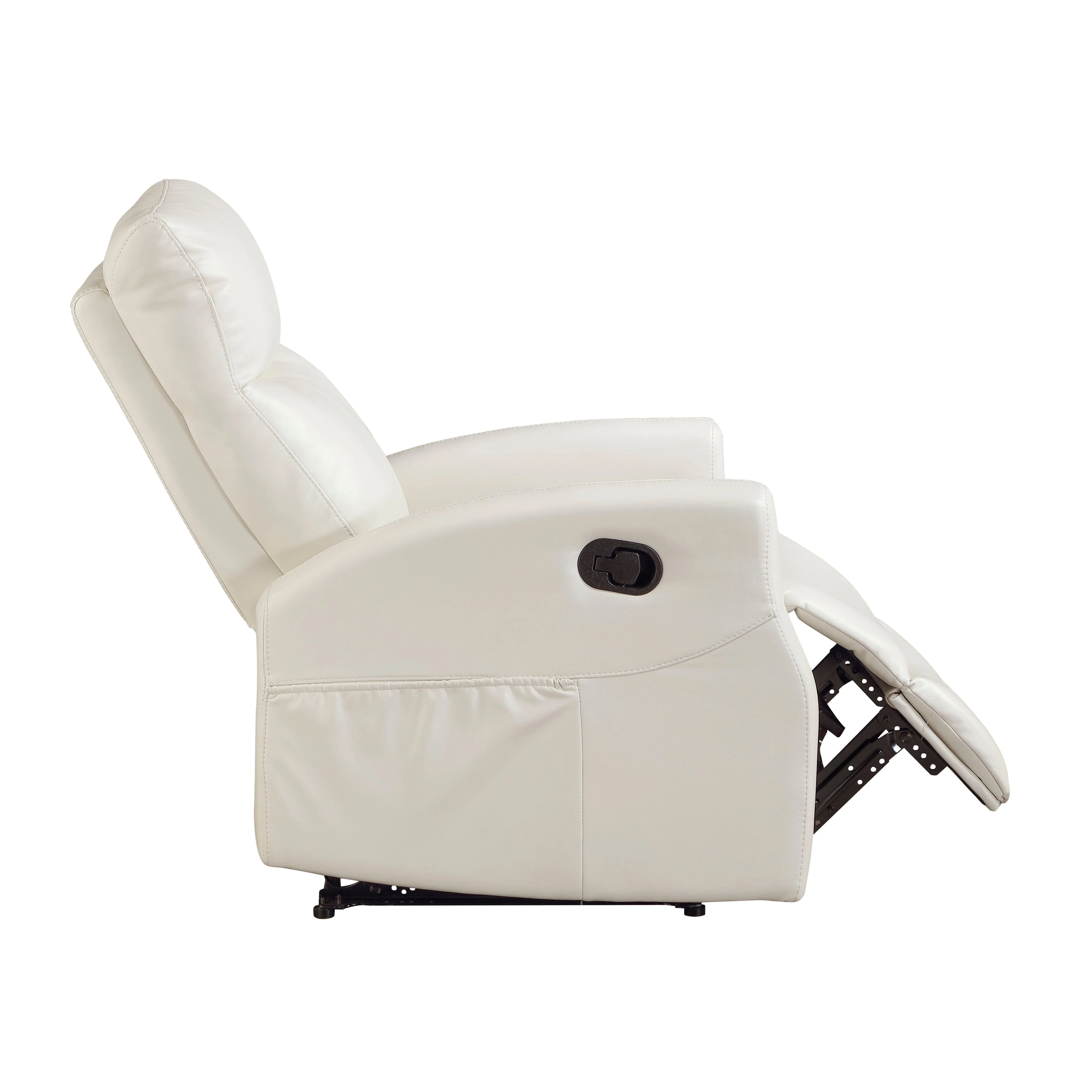 Phyllis Light Gray Double Reclining Loveseat with Center Console and Cup Holders - Image 27