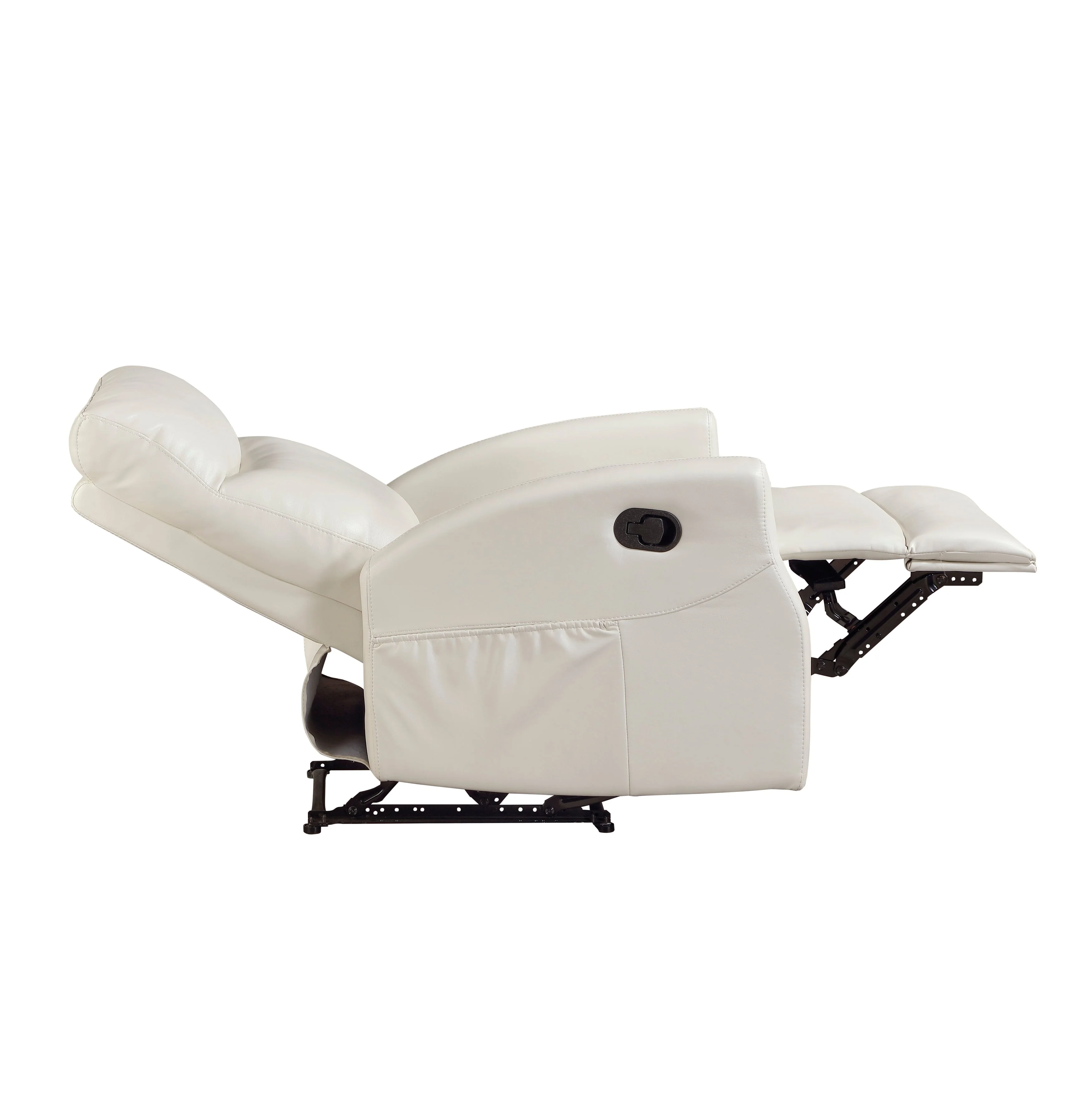 Phyllis Light Gray Double Reclining Loveseat with Center Console and Cup Holders - Image 28