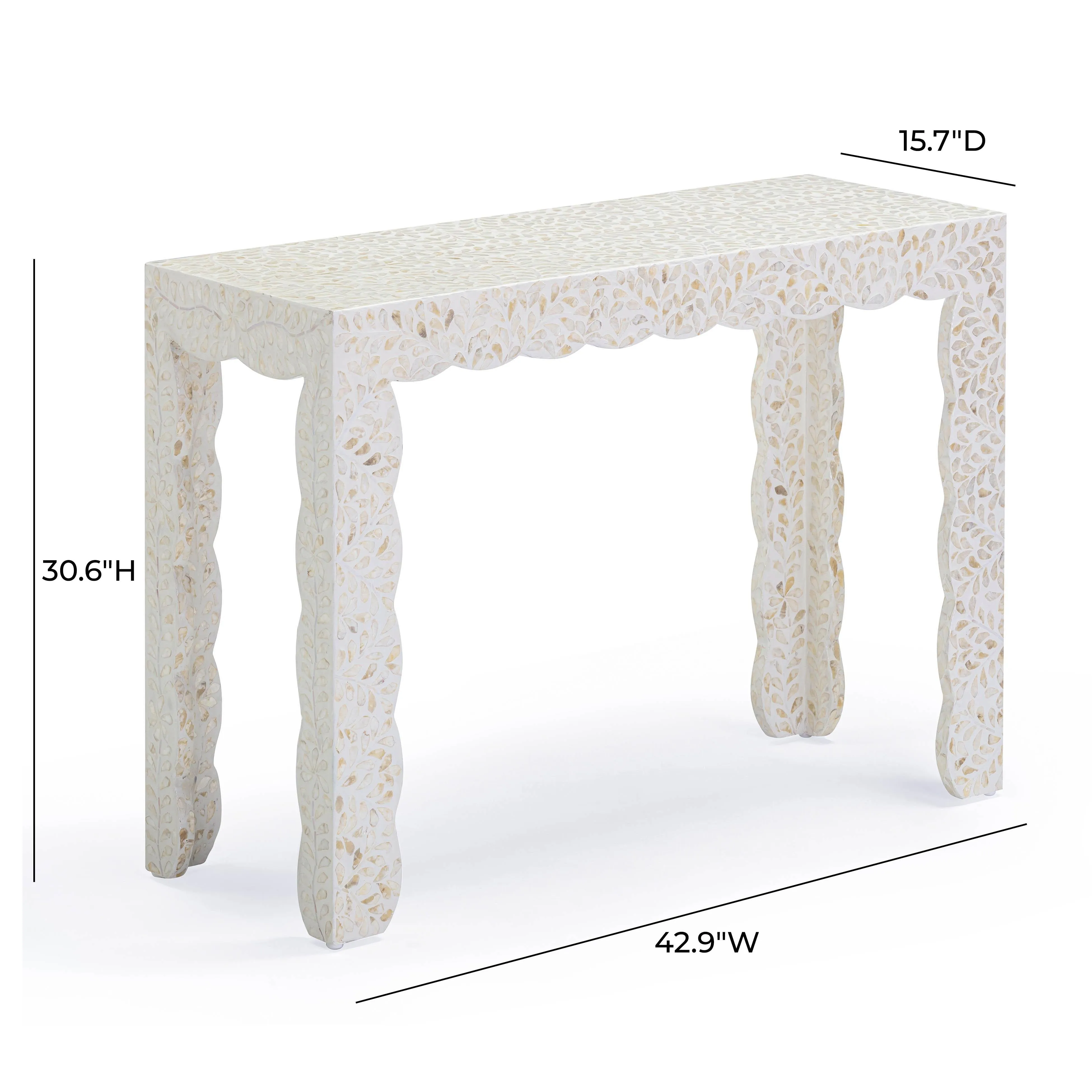 Piara Natural Capiz Shell Console - Image 5